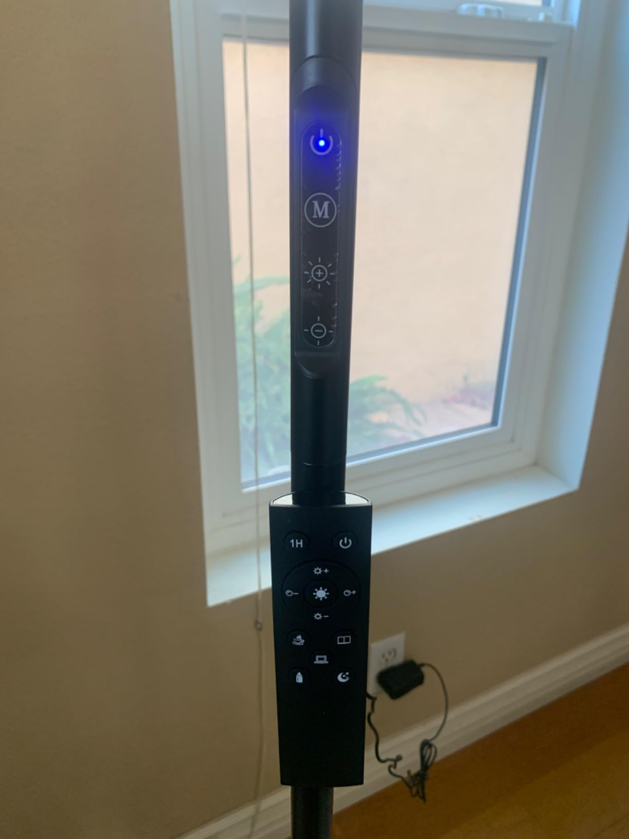 Light Therapy Lamp, 3 in 1 Therapy Floor Lighting, 11000 Lux Full Spectrum Therapy Lamps, UV-Free LED Sunlight, 10 Brightness/5Color/Gooseneck/Height Adjustable with Timer Control, Black customer photo 1
