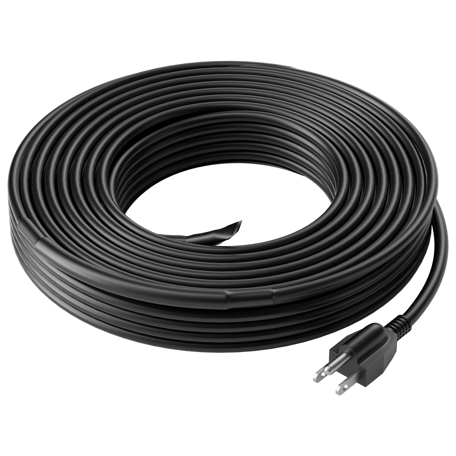 VEVOR Self-Regulating Pipe Heating Cable, 30FT 5W/FT Heat Tape for Pipes, Roof Snow Melting De-icing, Gutter and Pipe Freeze Protection customer photo 1