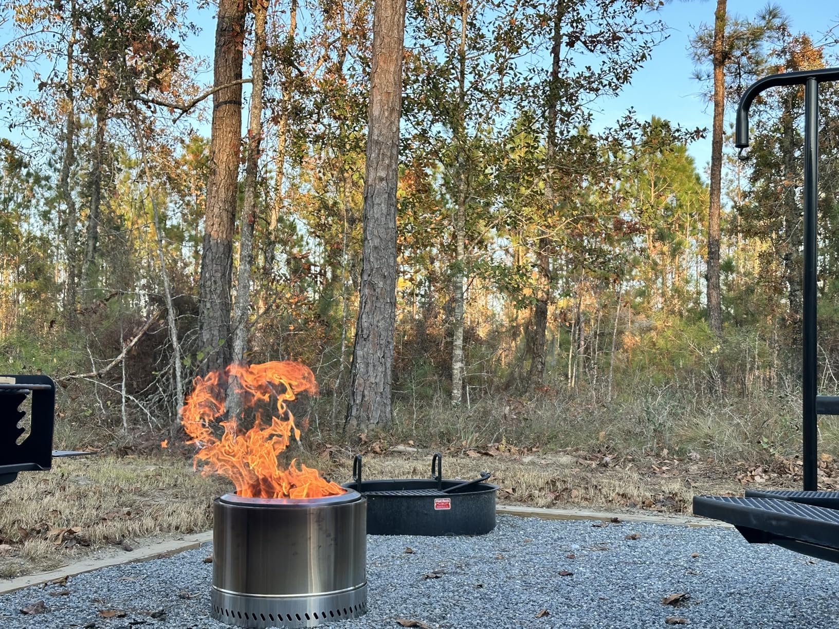 Smokeless Fire Pit, Portable Firepit Outdoor, 27 Inch Inky customer photo 1