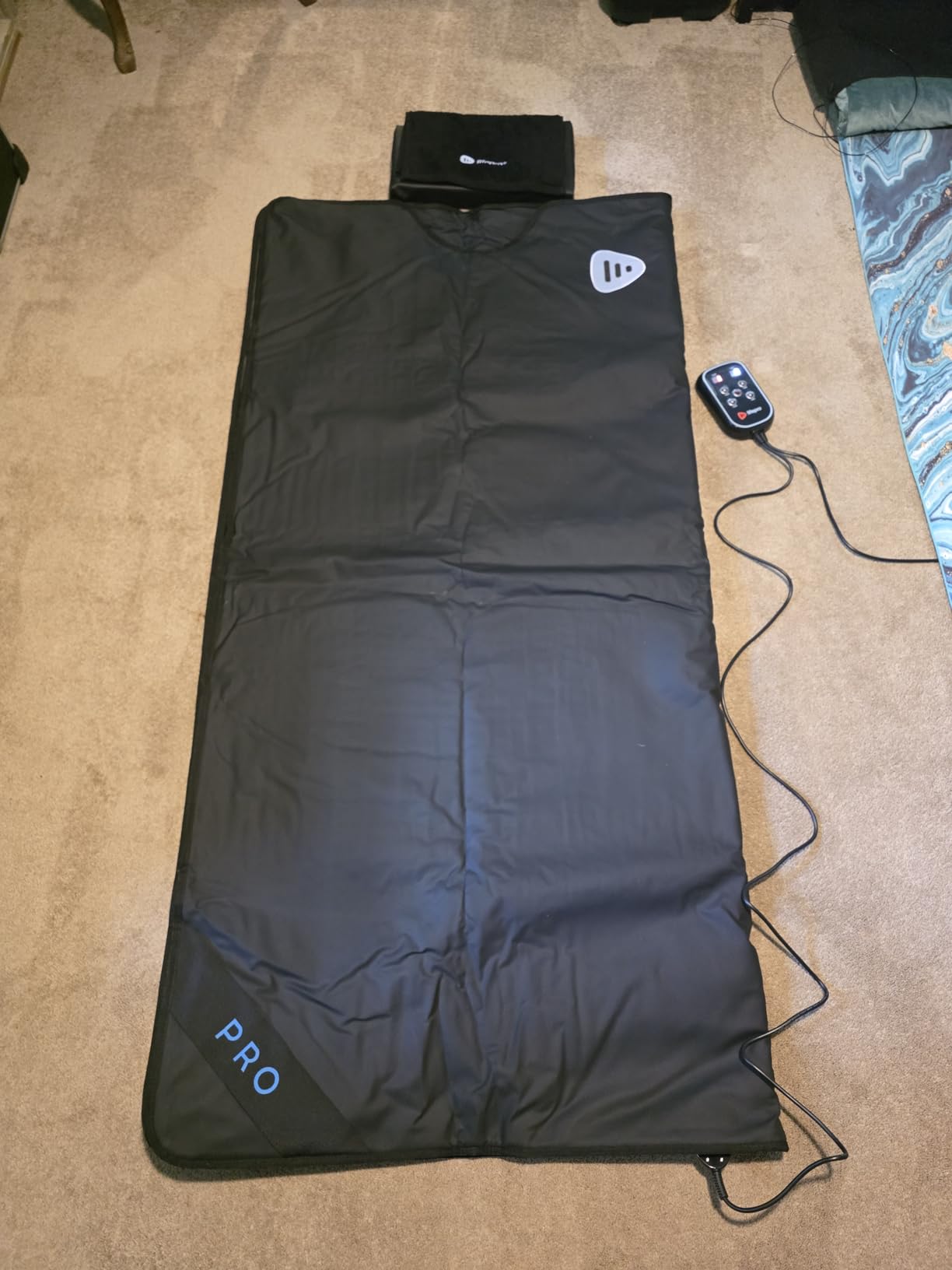 LifePro RejuvaWrap Infrared Sauna Blanket - Portable Sauna Bag with 9 Temp Levels Low EMF Far Infrared Heating - At Home Full Body Rejuvenation & Relaxation customer photo 1
