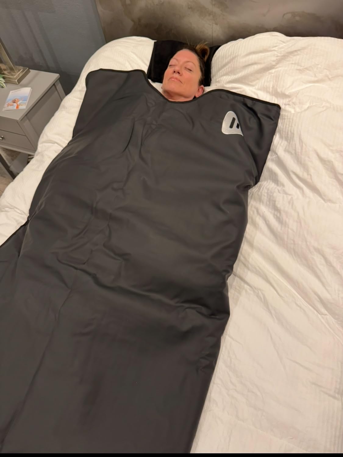 LifePro RejuvaWrap Infrared Sauna Blanket - Portable Sauna Bag with 9 Temp Levels Low EMF Far Infrared Heating - At Home Full Body Rejuvenation & Relaxation customer photo 2