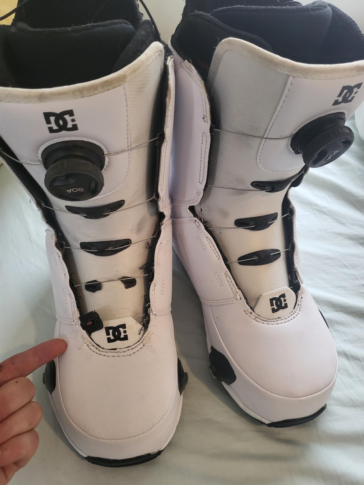 DC Shoes Men's Judge Step On Snowboard Boots - Micro-Adjustable BOA Snowboarding Boot with Insulated Liner & Molded Insole customer photo 1