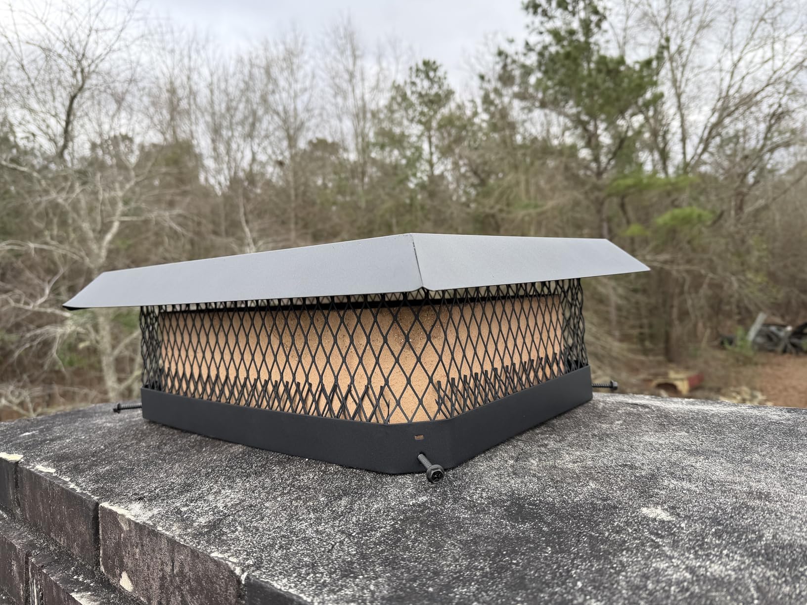 Chimney Cap Chimney Cover, Fireplace Chimney Caps for Outside 9