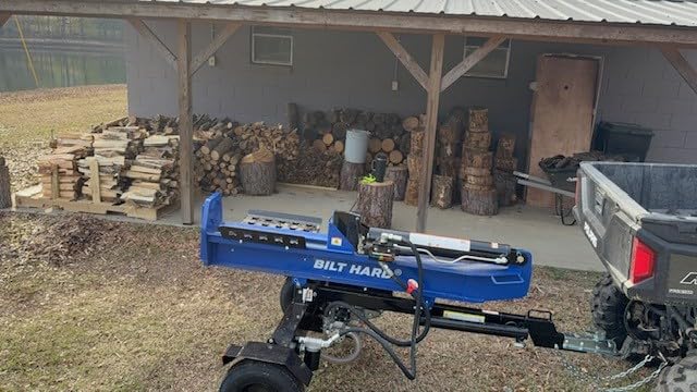 BILT HARD Full Beam 30-Ton Horizontal/Vertical Gas Powered Hydraulic Log Splitter with 223cc OHV Engine customer photo 1