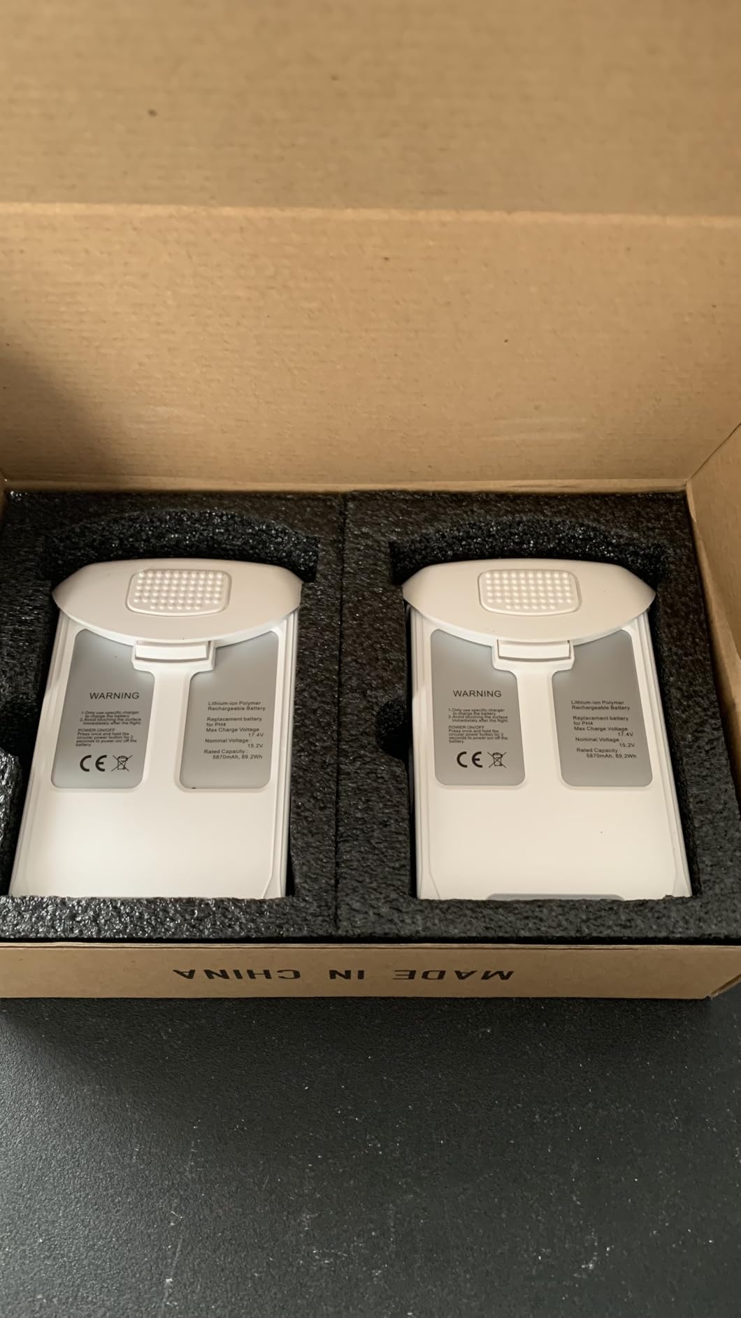 Phantom 4 Battery, 5870mAh 15.2V Intelligent Flight Drone Replacement Battery for DJI Phantom 4/4 Advanced/4 Pro/4 Pro V2.0/4 RTK customer photo 2