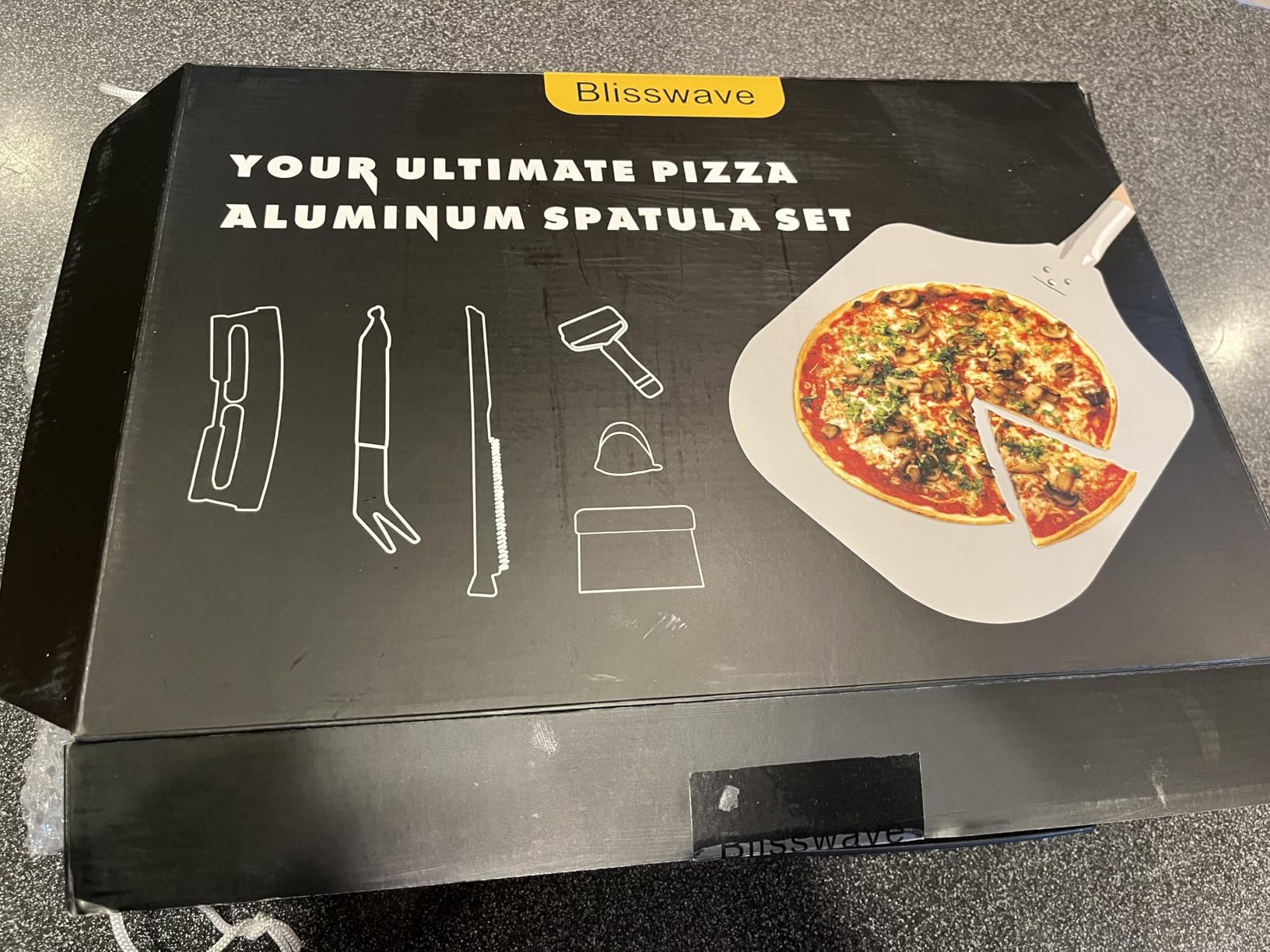 7PCS Pizza Oven Accessories Kit - Premium Pizza Making Tools Set for Home & Outdoor Ovens - Includes Pizza Peel, Oven Brush, Bubble Popper Turner, Rocker Cutter, Dough Roller & Scraper customer photo 2