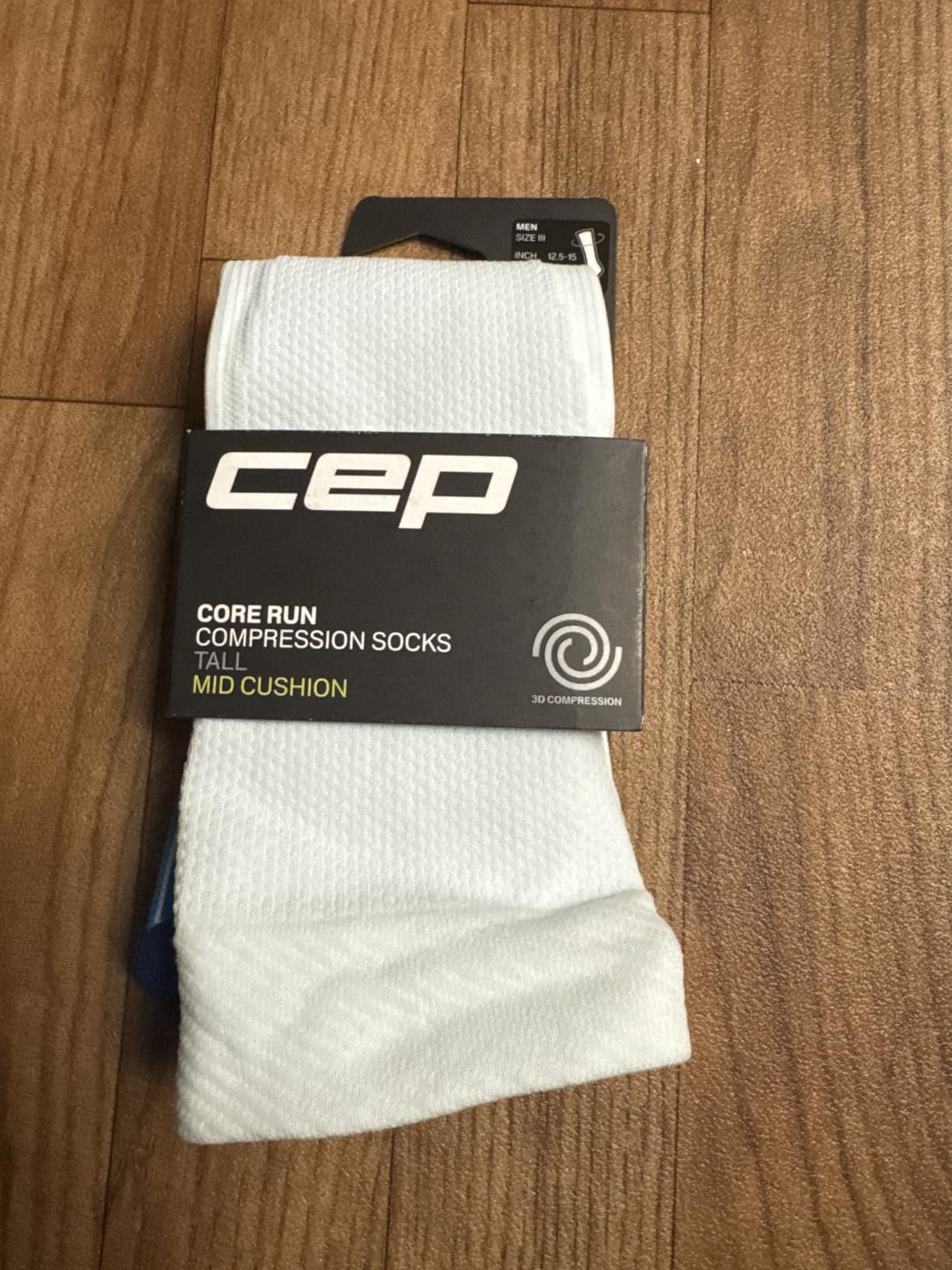 CEP Core Run 5.0 Tall Compression Socks for Men - 20-30mmHg Compression, Achilles & Shin Support, Breathable Quick-Dry Fabric for Improved Performance & Fast Recovery customer photo 1