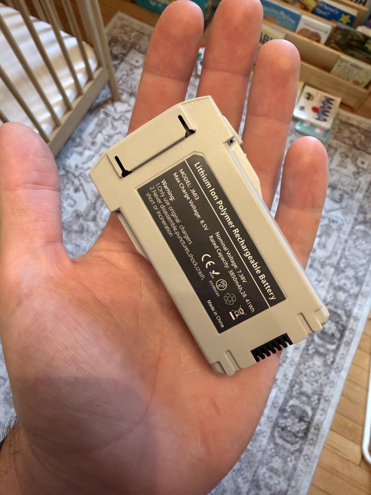 1 Pack Mini 3 Series Intelligent Flight Battery 3850mAh Upgraded Drone Battery Supports up to 51 Minutes of Flying Time Fully Compatible with DJI Mini 4 Pro/3 Pro/3 Drone customer photo 2