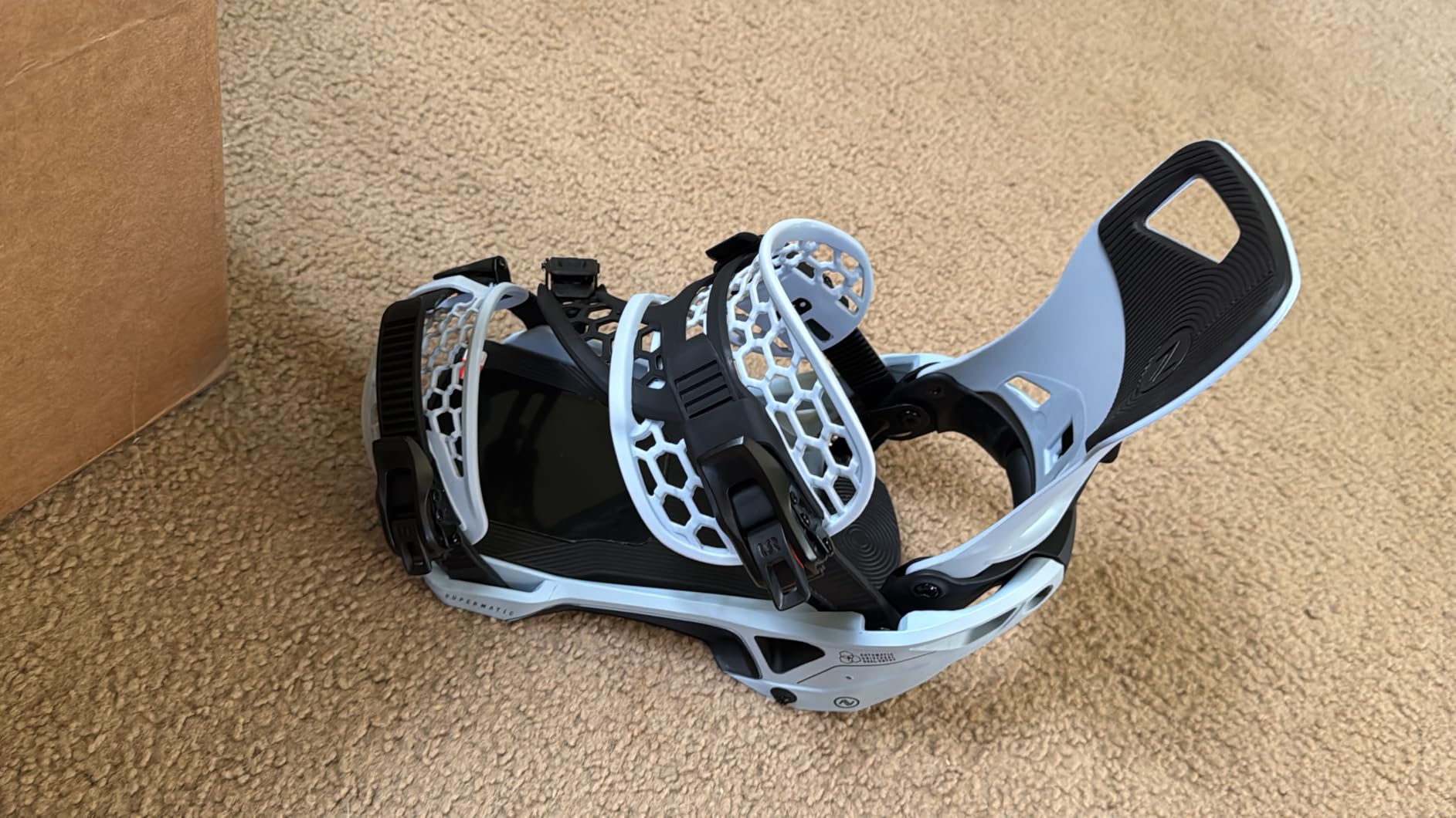 Nidecker Supermatic Snowboard First Universal, Dual-Entry, Automatic Binding customer photo 2
