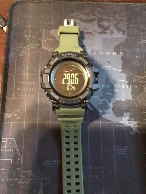 Watch Compass, Altimeter Barometer Thermometer Temperature, Pedometer, Military Army Waterproof Outdoors Sport Digital Watch for Men customer photo 2