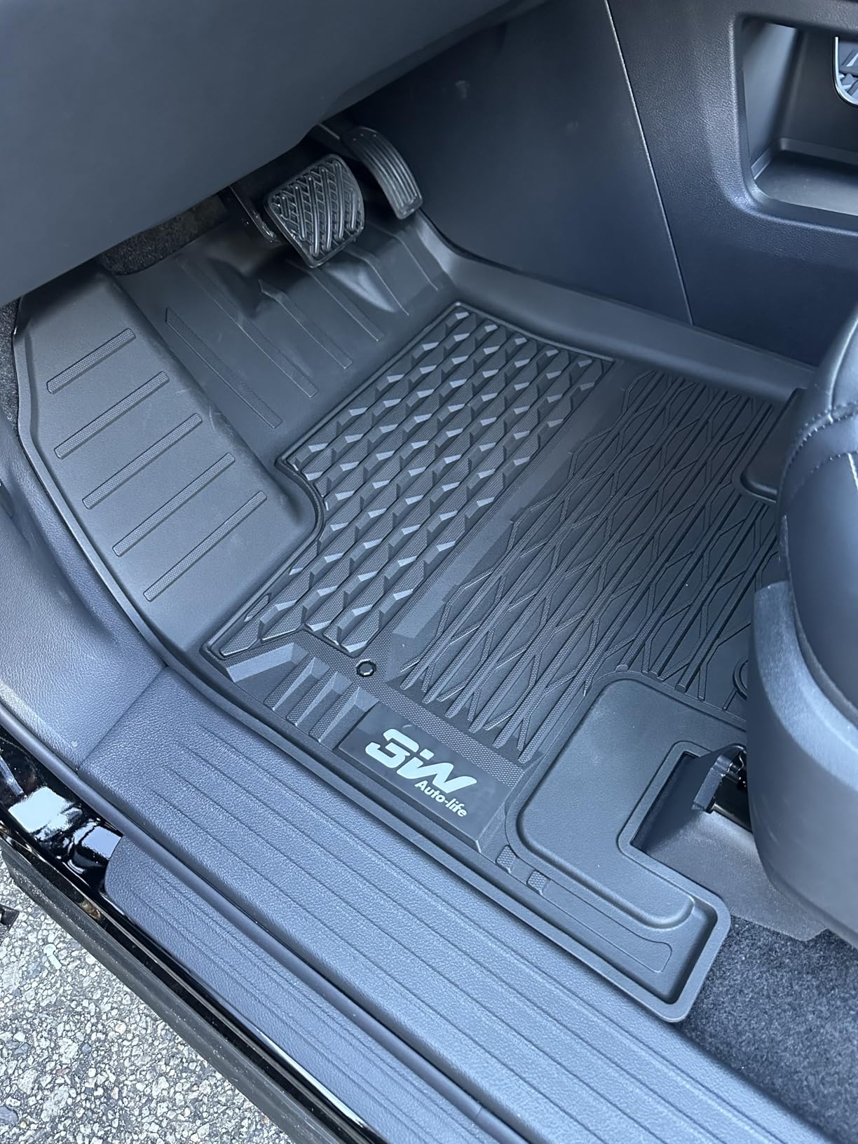 3W Bed Mat for Nissan Frontier 2022-2026 Truck Mat 5 FT/59.5inches, All Weather TPE Custom Fit Bed Liner for Frontier Crew Cab Pickup (Not Fit 6 FT/73.3inches, Drop-in Bedliner) Frontier Accessories customer photo 1