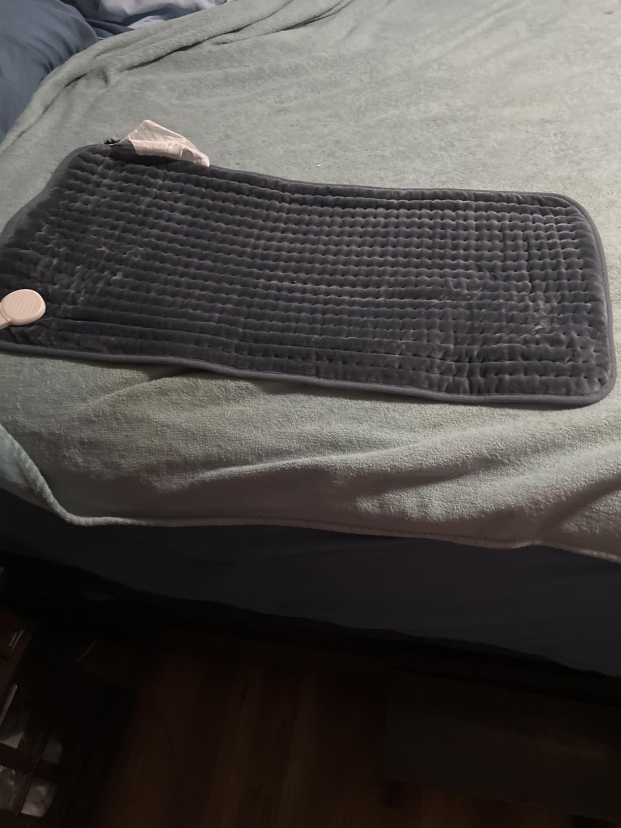 FluffyWarmth Electric Heating Pad for Back, Extra Large 17''x 33'' XXXL for Full Body, Menstrual Period Cramps, Neck Shoulder Back Pain Relief, 6 Heat Settings 4 Timers Heating Pad, Gifts for Women Men customer photo 2