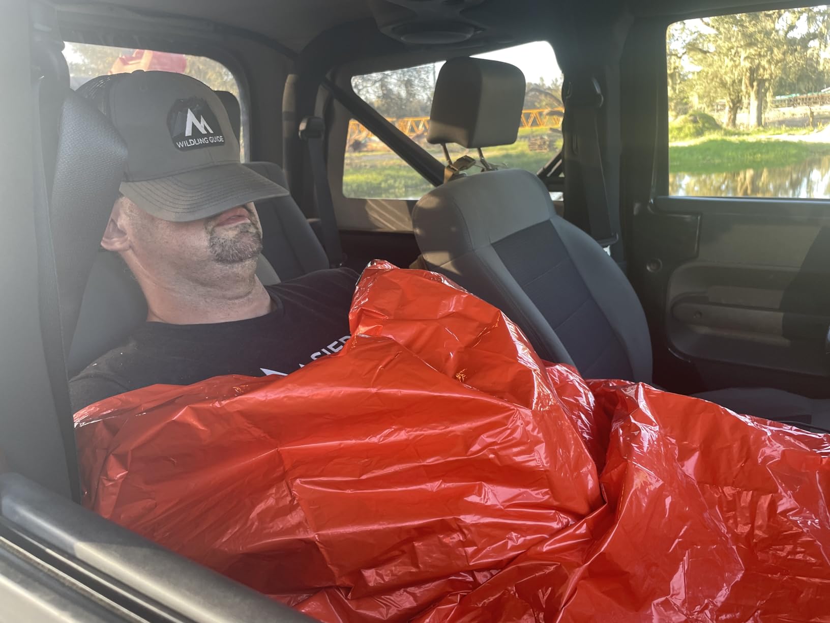 Sierra Madre Emergency Sleeping Bag - Ultralight, Waterproof Mylar Thermal Bivy Sack Tent for Hiking, Bug-Out Bags, Survival Kits customer photo 1