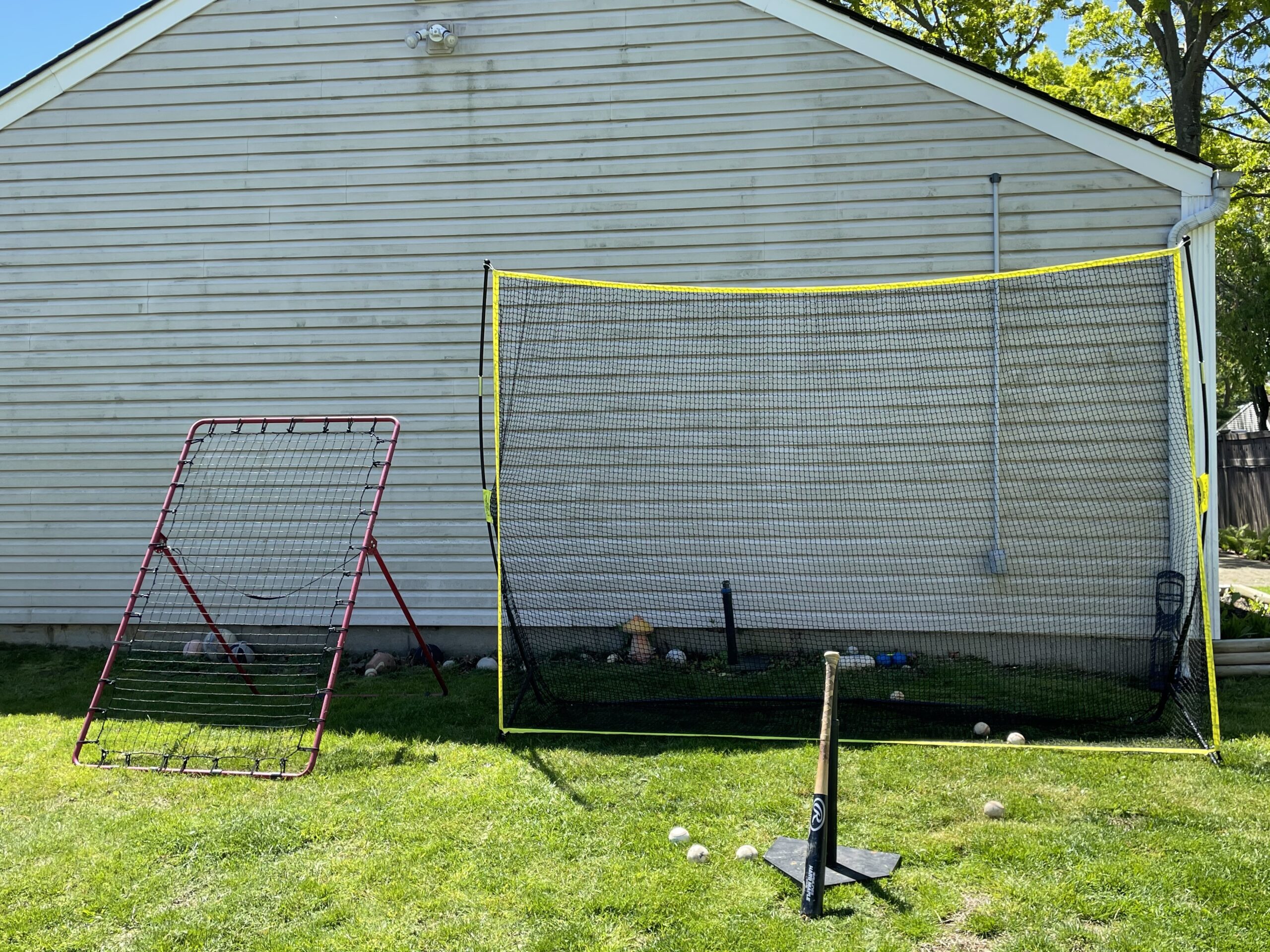 PodiuMax Golf Net, 10x7ft Golf Practice Net with Noise Reduce Silk Target Driving Real Balls, Hitting Nets for Backyard Garage, Improve Chipping Putting Pitching customer photo 1