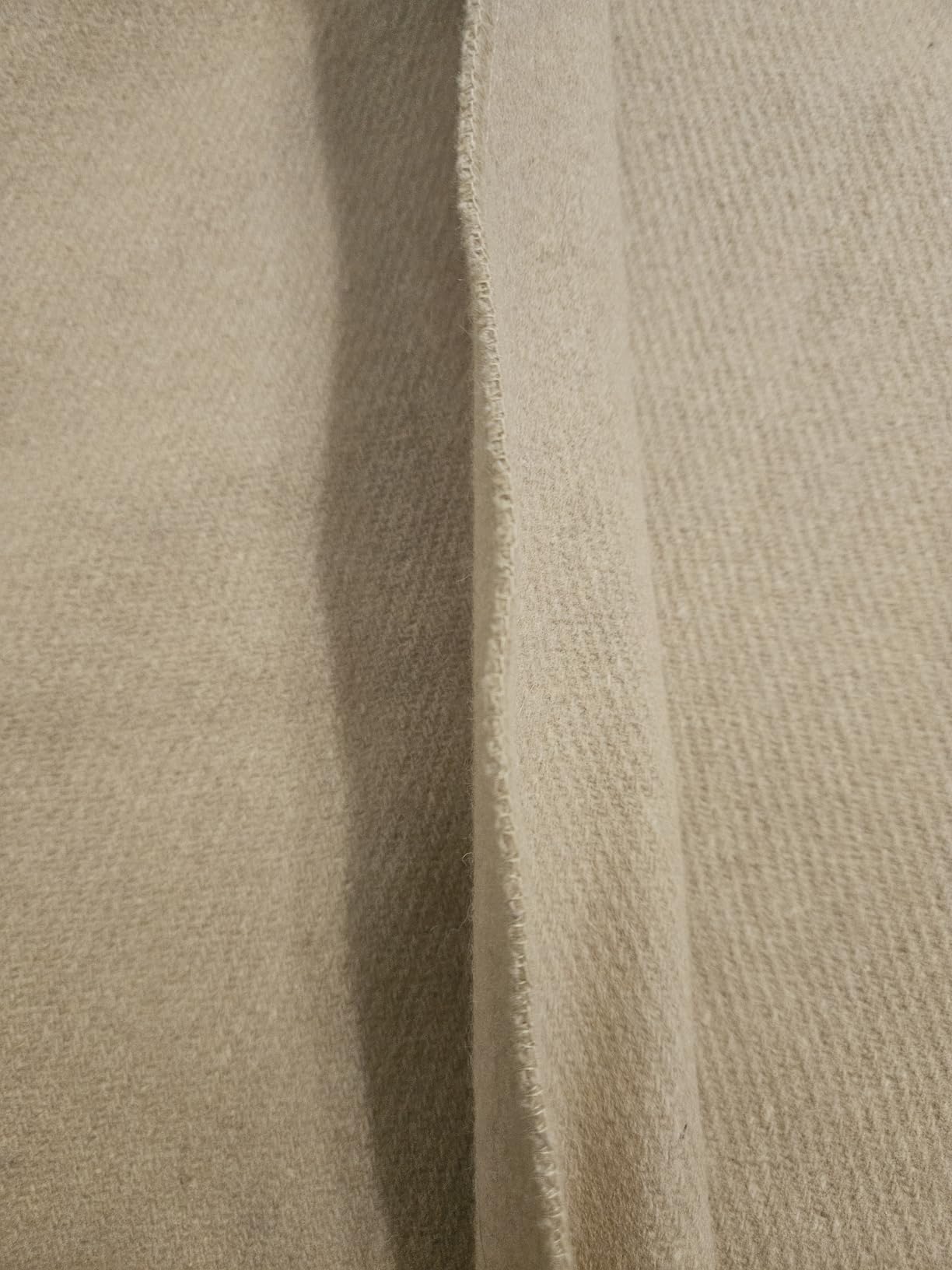 Arcturus Bighorn 100% Virgin Wool Blanket | Heirloom-Quality Wool Bedding for Home & Cabin | Warm, Thick & Durable (Twin Size, Steel Blue) customer photo 2