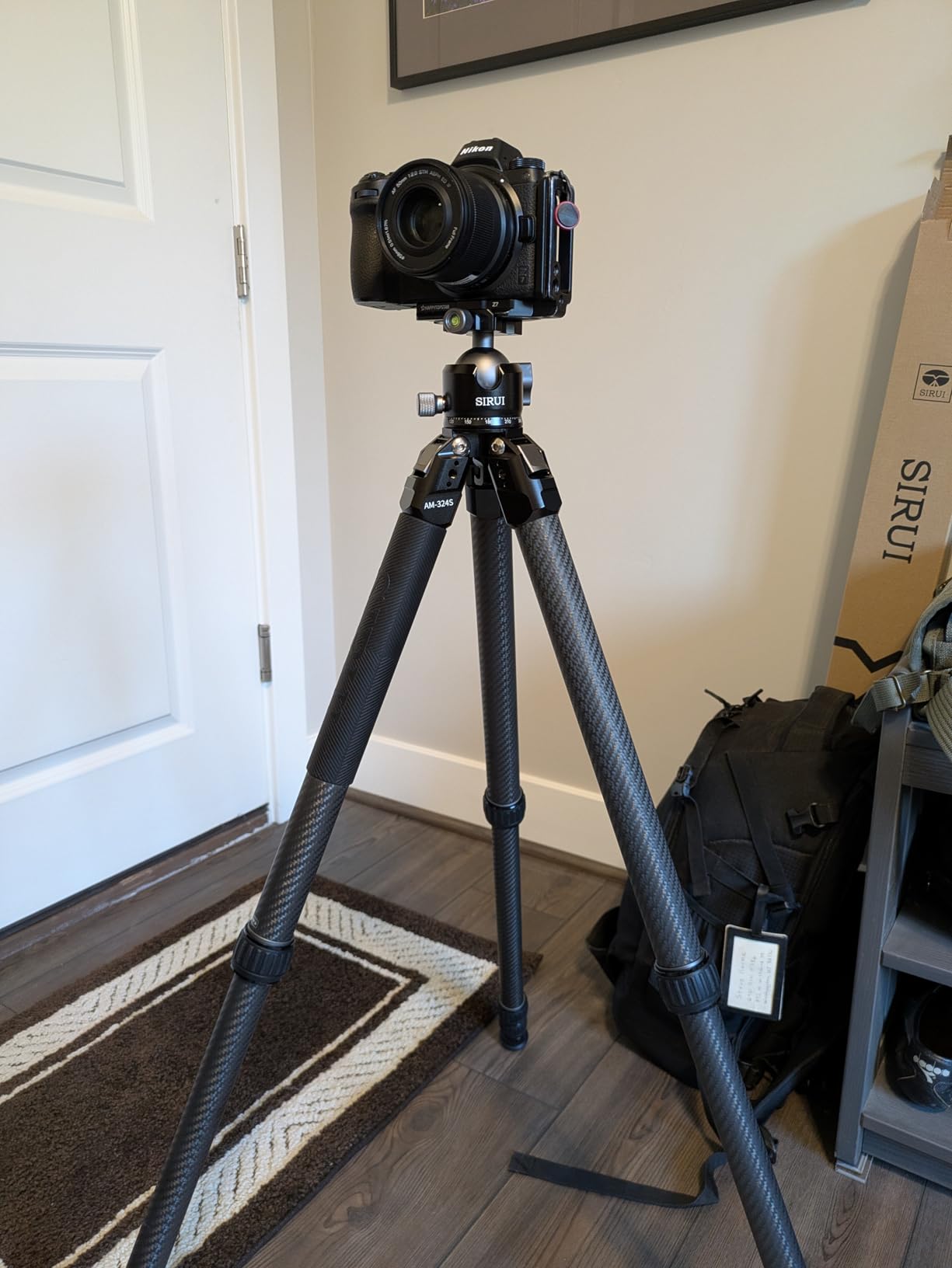 SIRUI Heavy-Duty Carbon Fiber Tripod customer photo 1