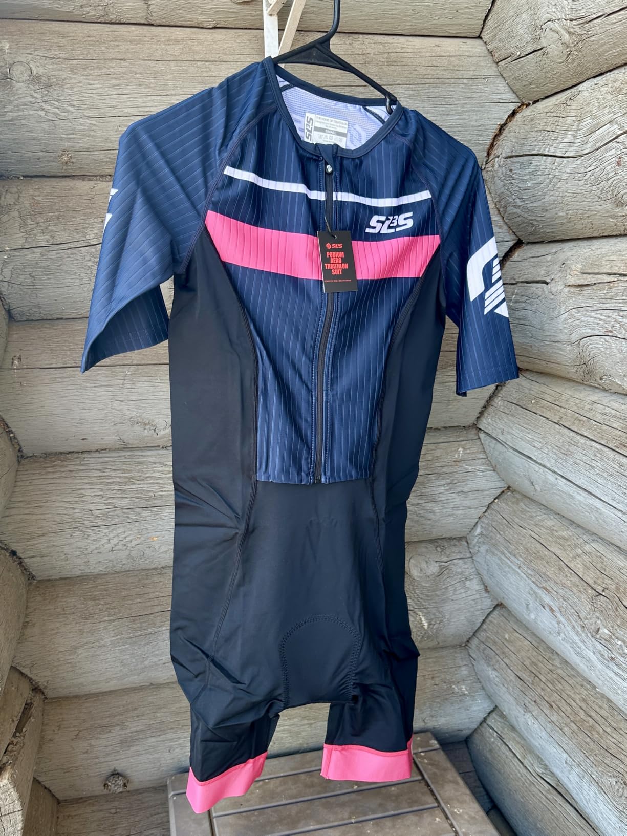 Triathlon Suits Mens Elite Aero Tri Suit Men - Trisuit Triathlon - Full Zip, Aero Sleeves, Internal and Rear Pockets customer photo 1
