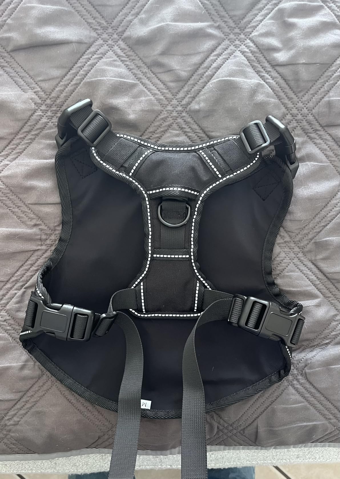 Climate-Control Dog Vest Harness | Cooling & Heating for All Seasons | Detachable Thermal Module with 10000mAh Battery | Durable Oxford Fabric & Ice-Silk Lining (L, Black) customer photo 2