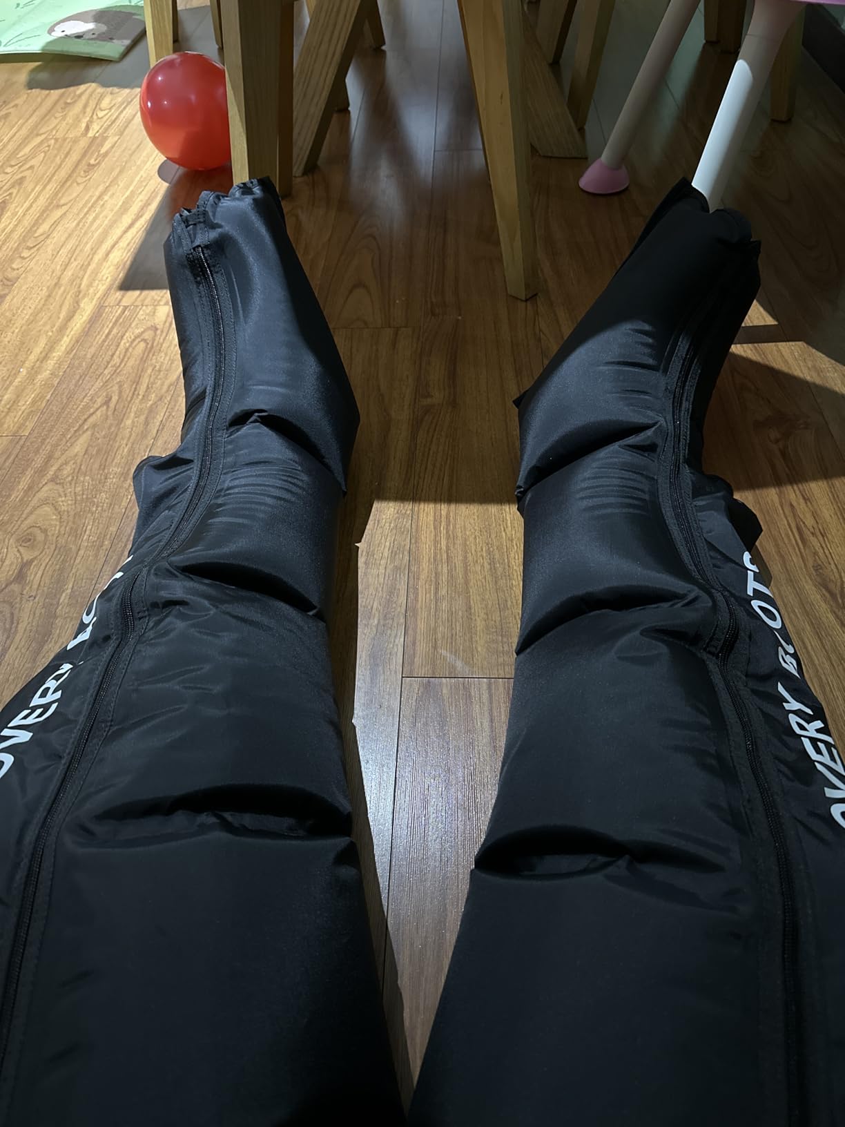 YINGGG Air Leg Massager with Compression: Professional Full Compression Boots with Adjustable 9 Intensities, Leg Massager for Circulation and Fatigue Relief for Post-Workout(Medium) customer photo 2