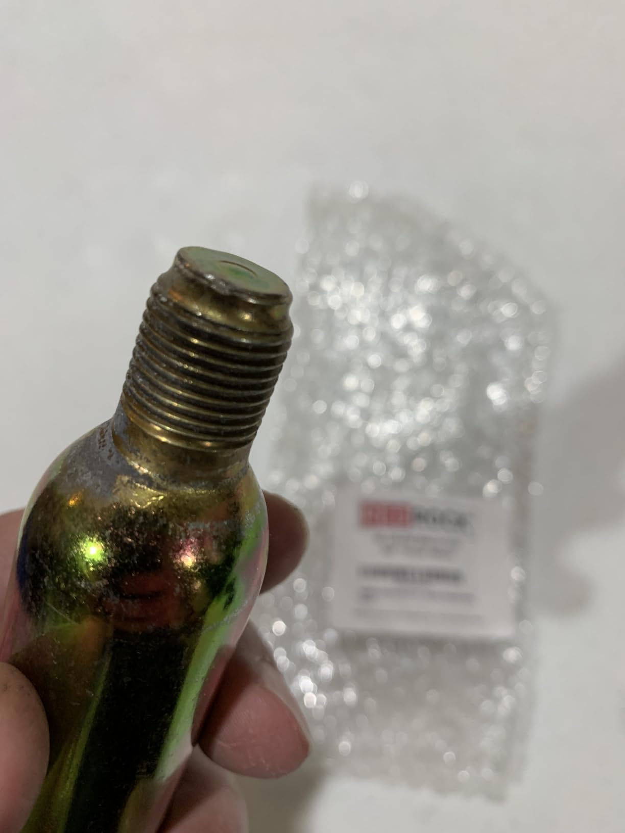 RedRock 45 Gram (60cc) CO2 Cartridge - Threaded 5/8-18 UNF CO2 Canister for Inflatable Life Jackets, Airbag Vests customer photo 2