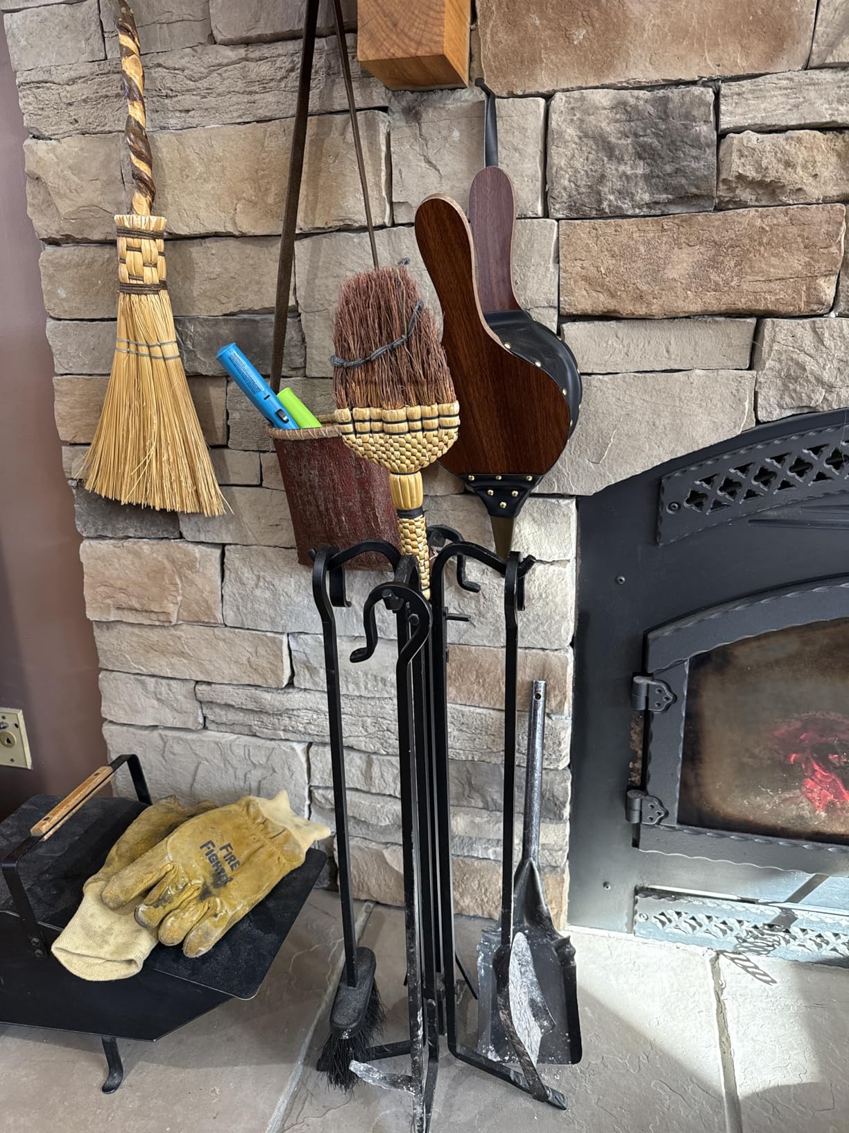 Gtongoko Fireplace Bellows 19