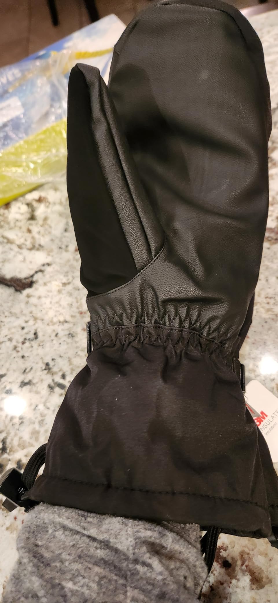 Winter Ski Mittens Men & Women Snow Warm Insulated Waterproof Windproof for Cold Weather and Snowboarding with Zipper Pocket customer photo 2