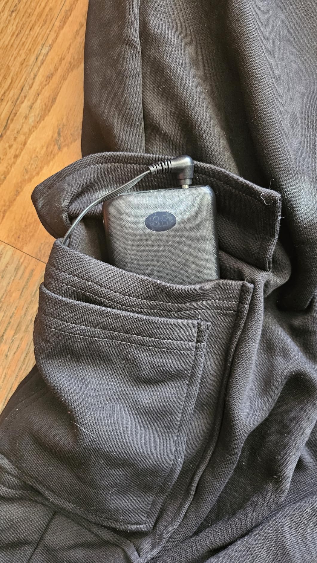 Heated Pants for Women and Men, Cargo Baggy Sweatpants, Upgraded 7.4V 10000mAh Battery Pack & Heating Element customer photo 1