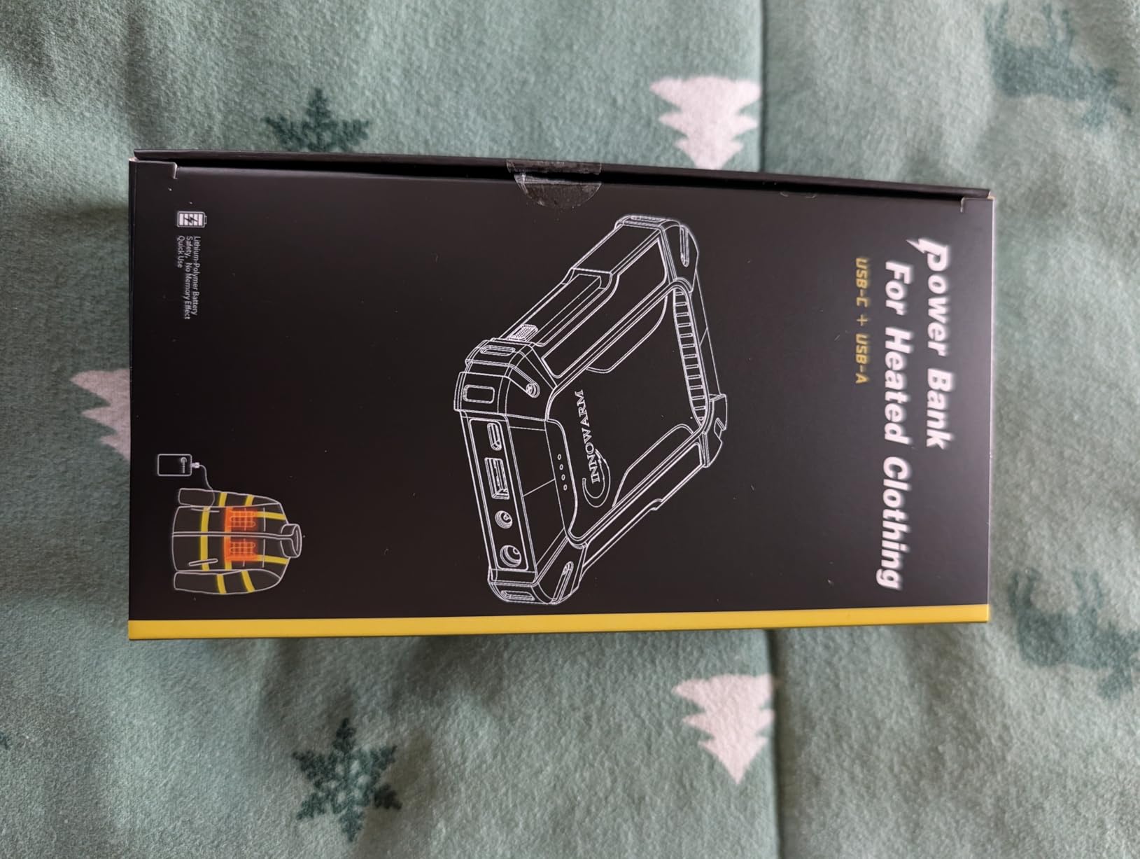 Heated Safety Hi Vis Bib Overall for Men, Softshell, Class E 5 Heating Zones, Waterproof, with 12V/15000mAh Battery customer photo 1