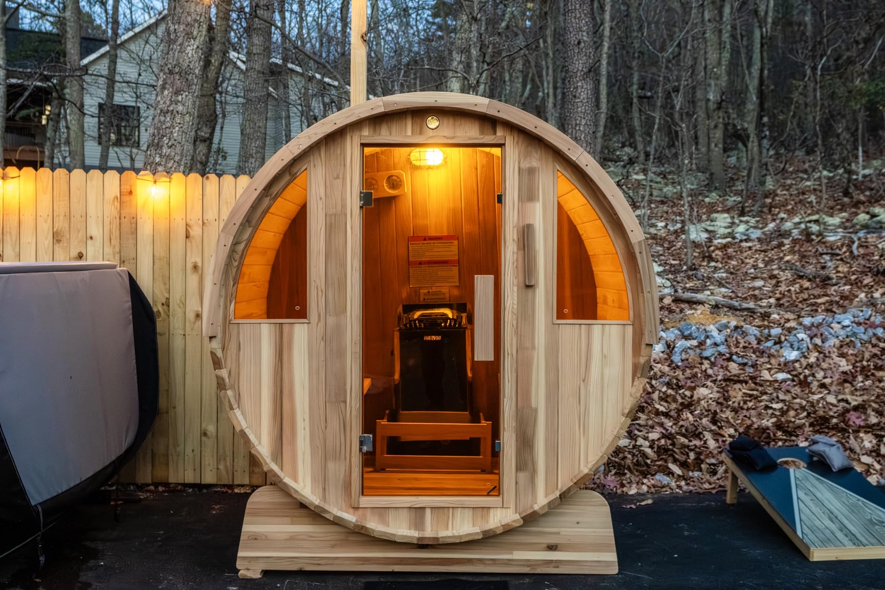 Northwood Sauna - Sauna Stones - Authentic Diabase Sauna Heater Rocks from Germany - Superior Heat & Steam - 2-4 Inches (5-10 cm), 45 Pounds (20 kg) customer photo 1