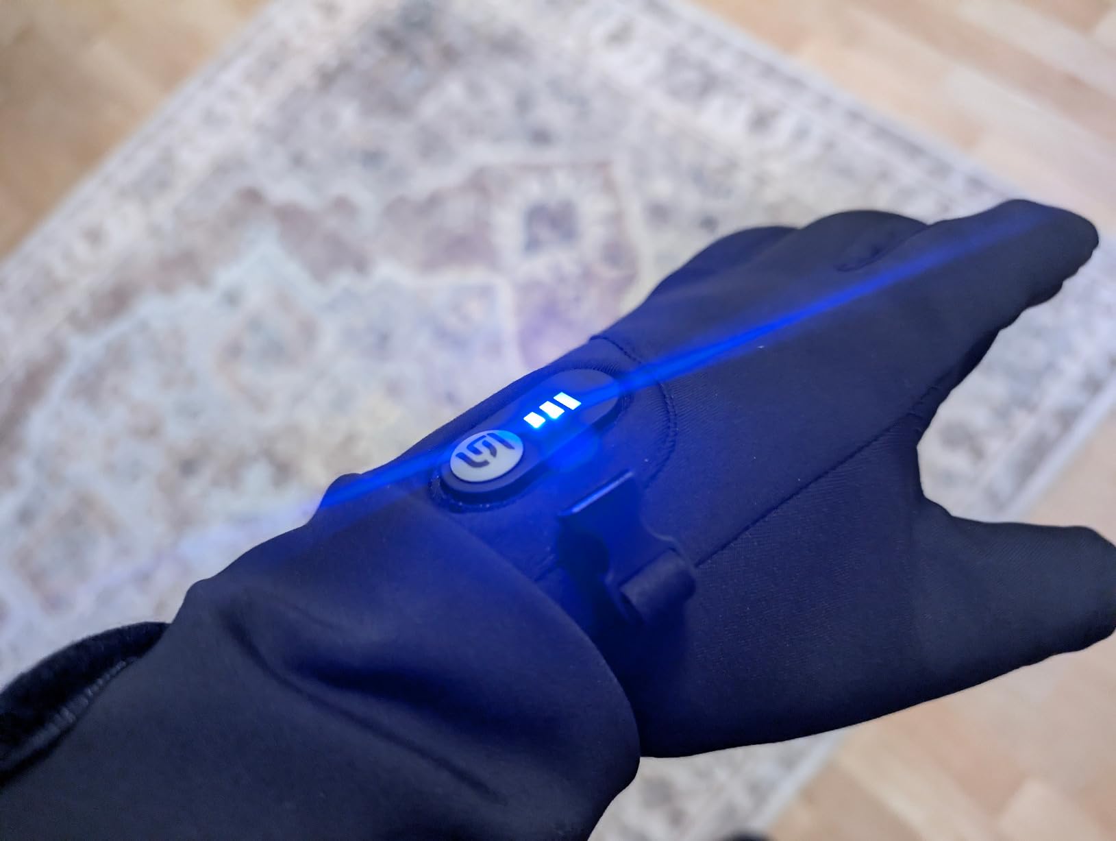 Heated Gloves for Men Women Rechargeable with 7.4V 3000mAh Battery Thin Liner Work Touchscreen Heating Glove for Cold Weather customer photo 1