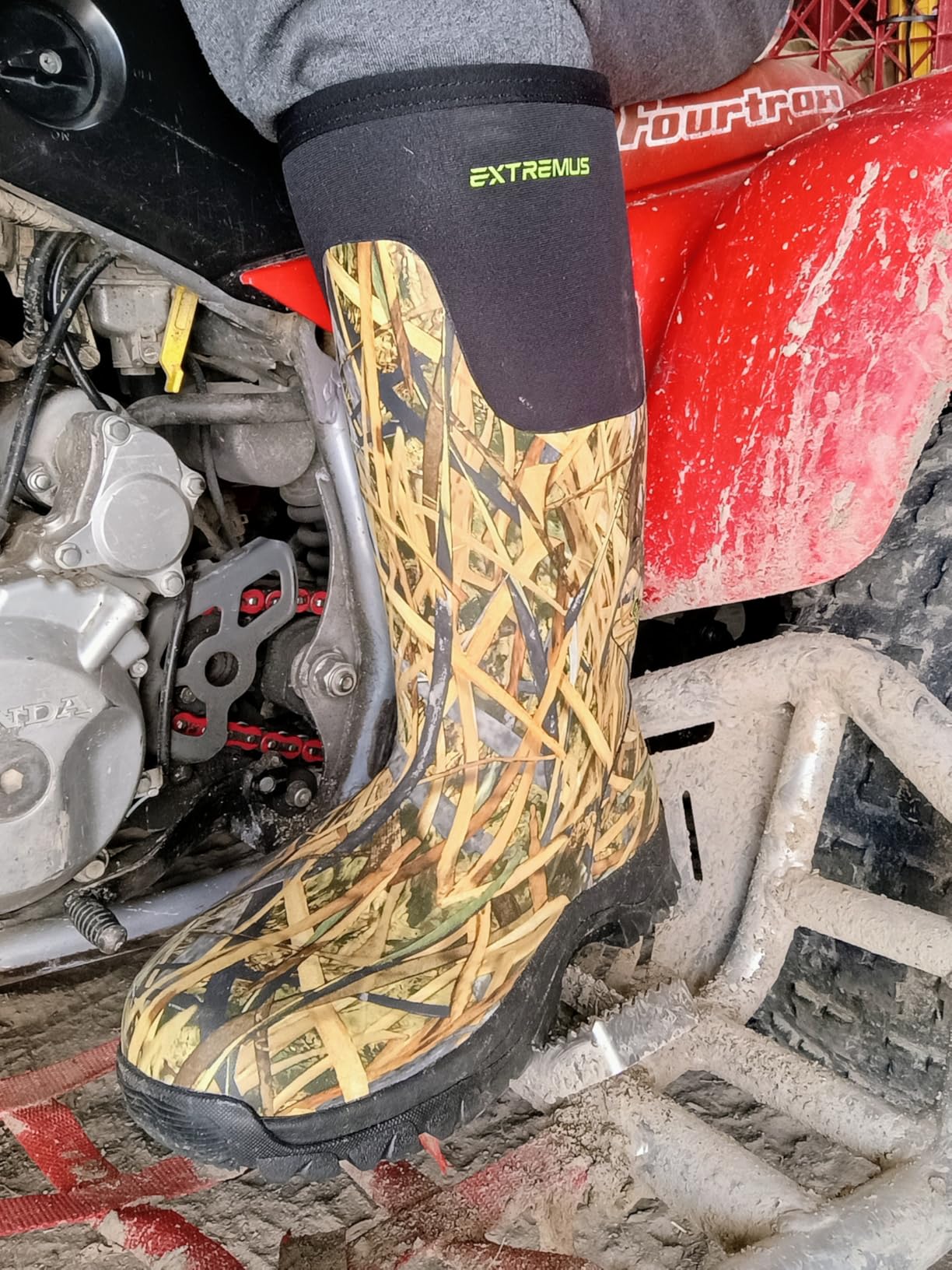 Extremus MudRidge Hunting Boots by KastKing, Men's Waterproof Insulated Rubber Boots with 6mm Neoprene customer photo 1