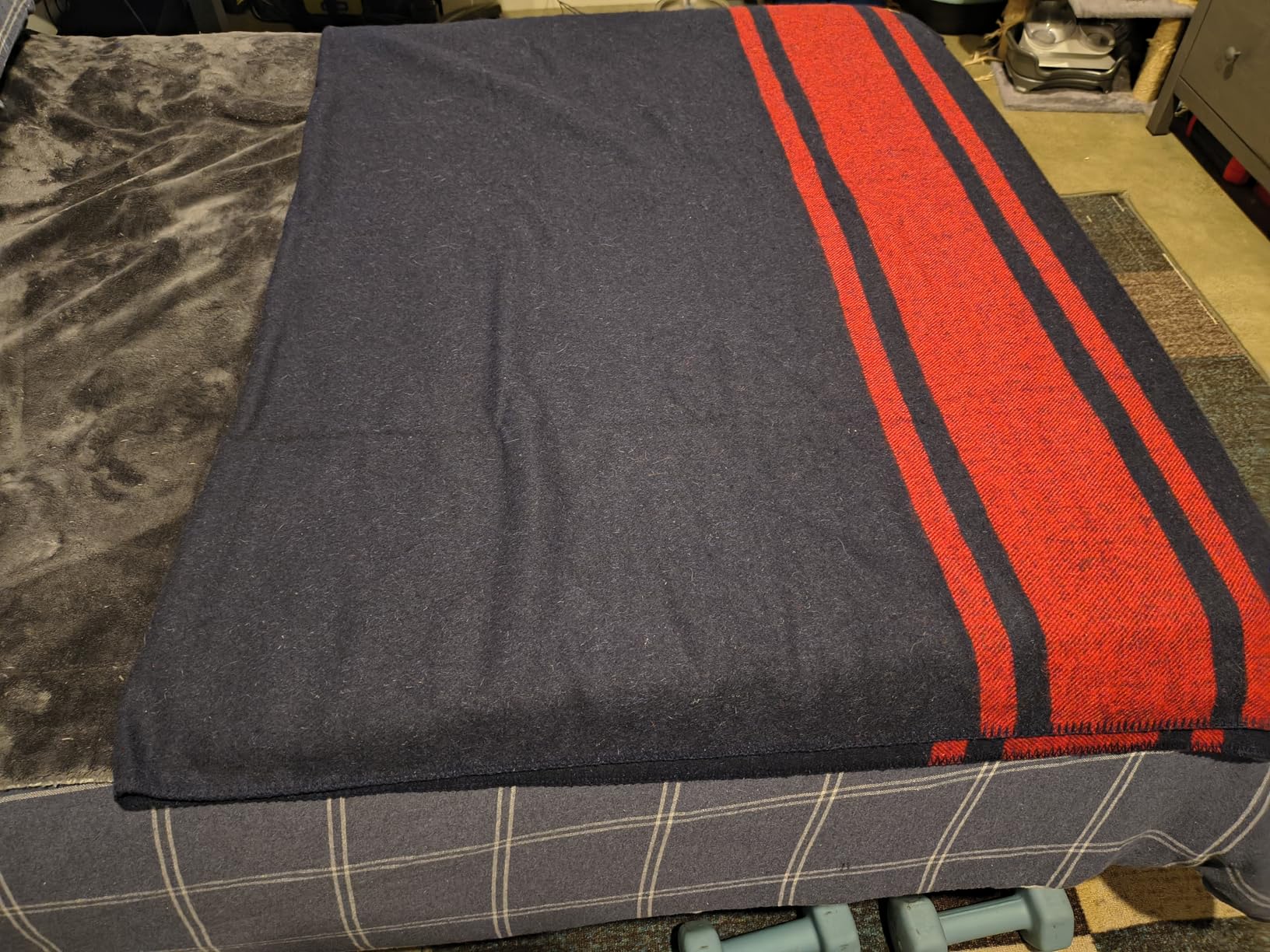 Molithe 100% Wool Blanket, 62x86 inches, Warm, Thick, Washable, Military Wool Blanket for Camping, Outdoors, Survival customer photo 2