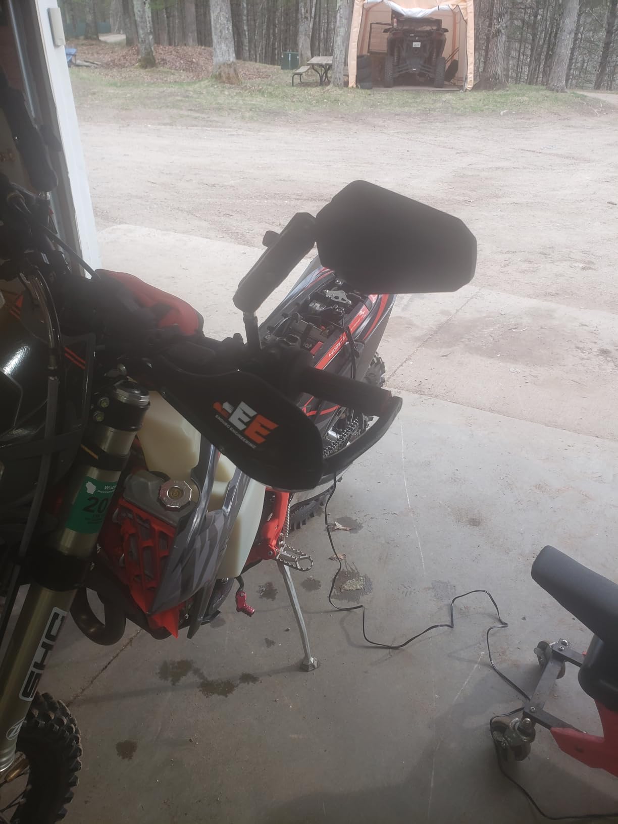 Adventure Motorcycle Mirrors - Universal 7/8