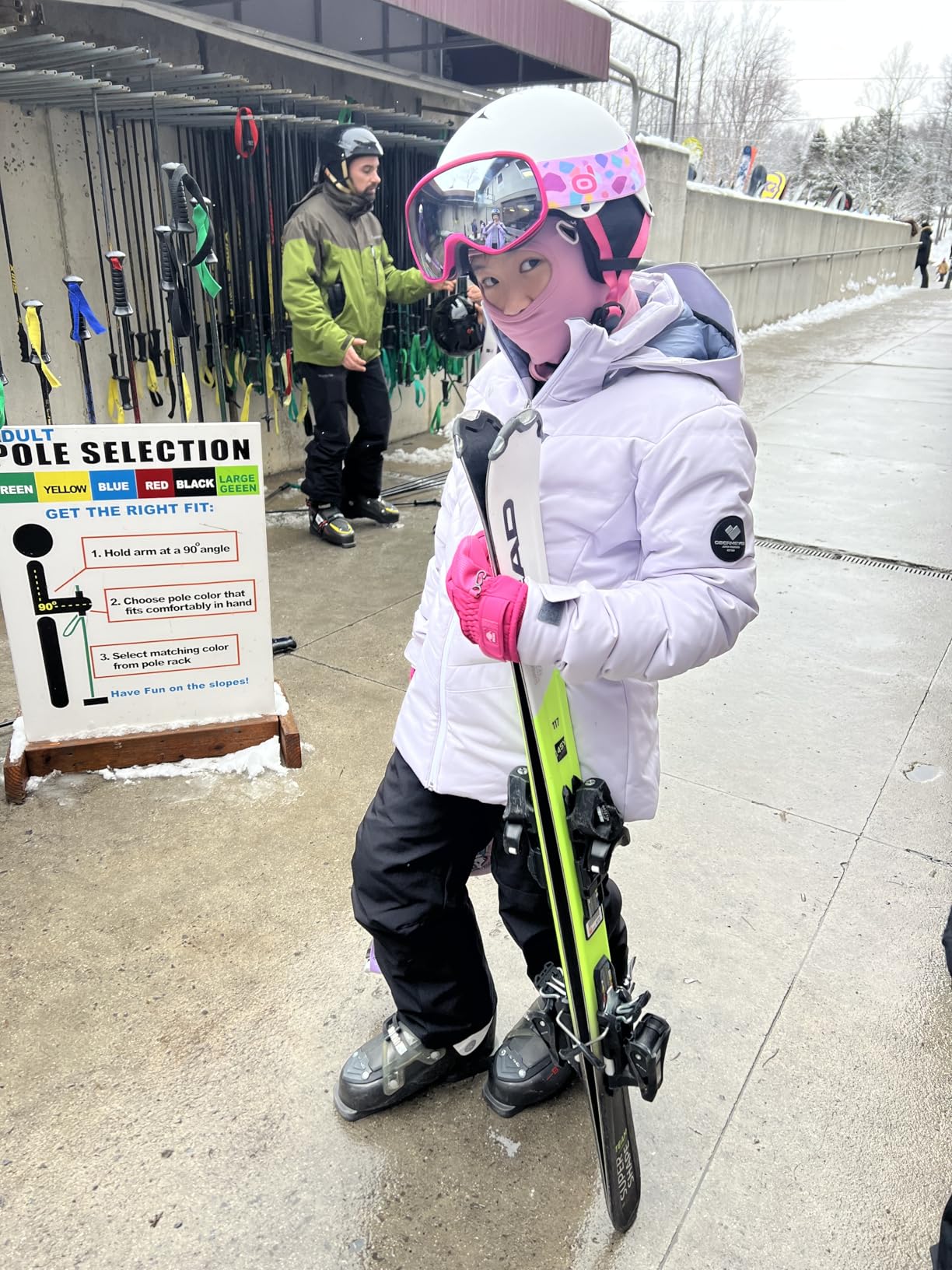 SNOWER Kids Ski Helmet with Goggles Set, Shockproof Durable PC Shell & EPS Foam customer photo 1