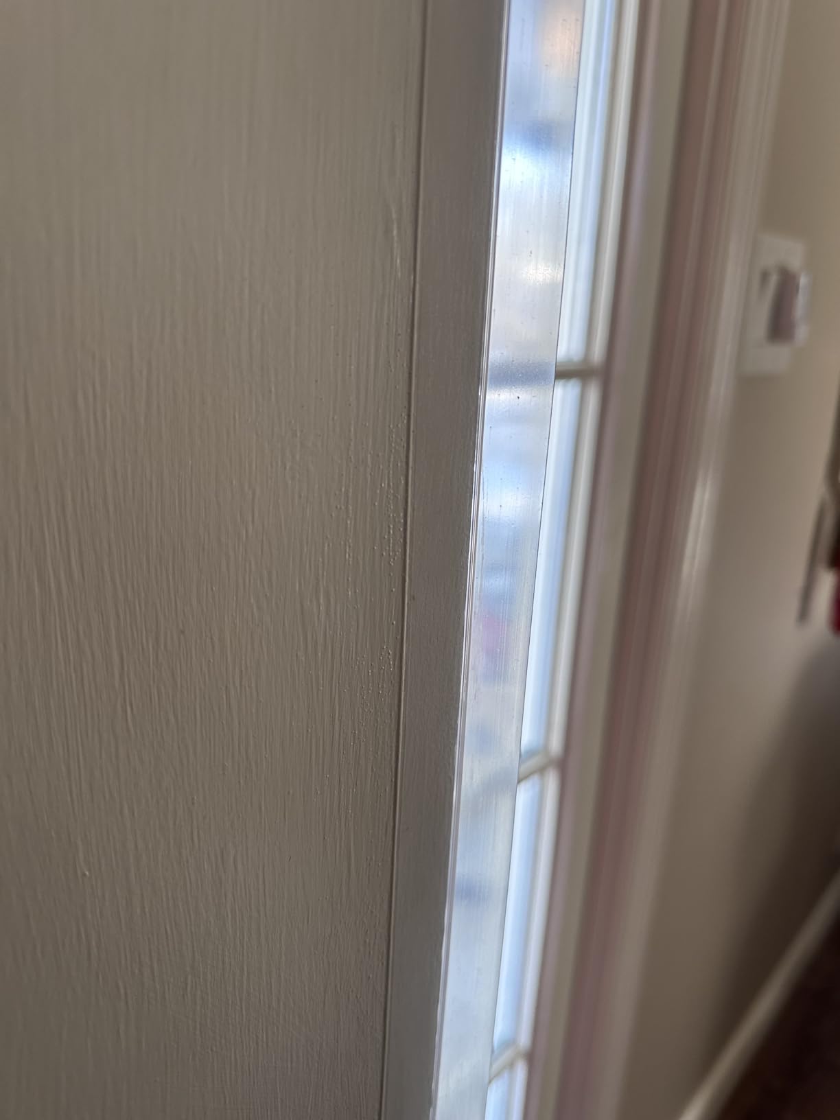 Weather Stripping Door Seal 33ft Extra-Wide Silicone, Strong Adhesive, Seals Large Gaps for Maximum Winter Cold Protection and Weatherproofing, 1.8in Transparent customer photo 2