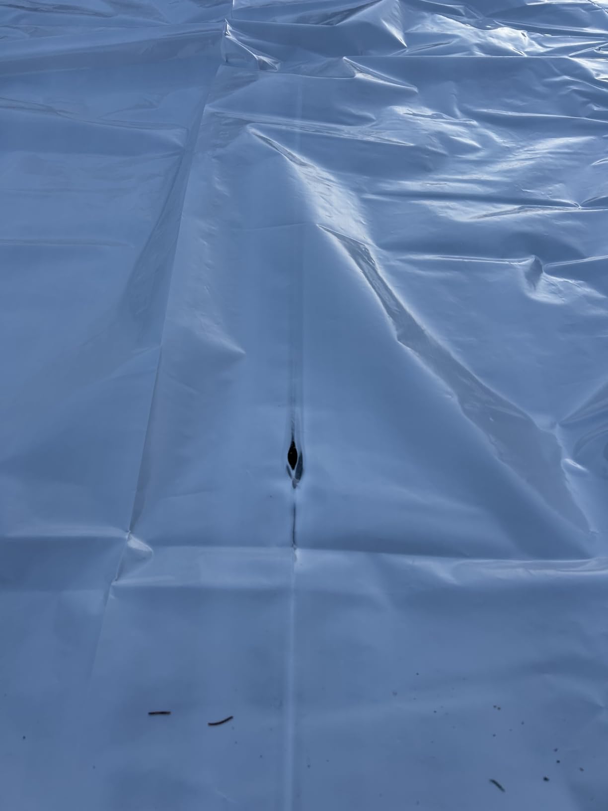 White Ice Rink Liner 6 Mil Ice Skating Rink for Backyard Replacement Ice Rink Liner DIY Backyard Rink Tarp for at Home Hockey Practice or Ice Skating Training customer photo 1