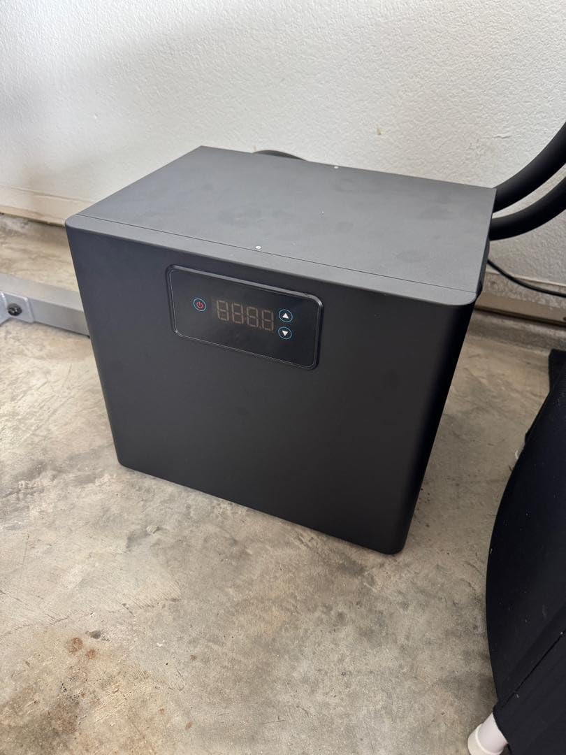 Ice Bath Chiller for Cold Plunge, 1/3HP Cold Plunge Chiller with Built-in Pump & Filter, Upgraded Insulated Hoses, Submersible Pump, Ideal for Cold Therapy Recovery and Different Cold Plunge Tub 110V customer photo 1