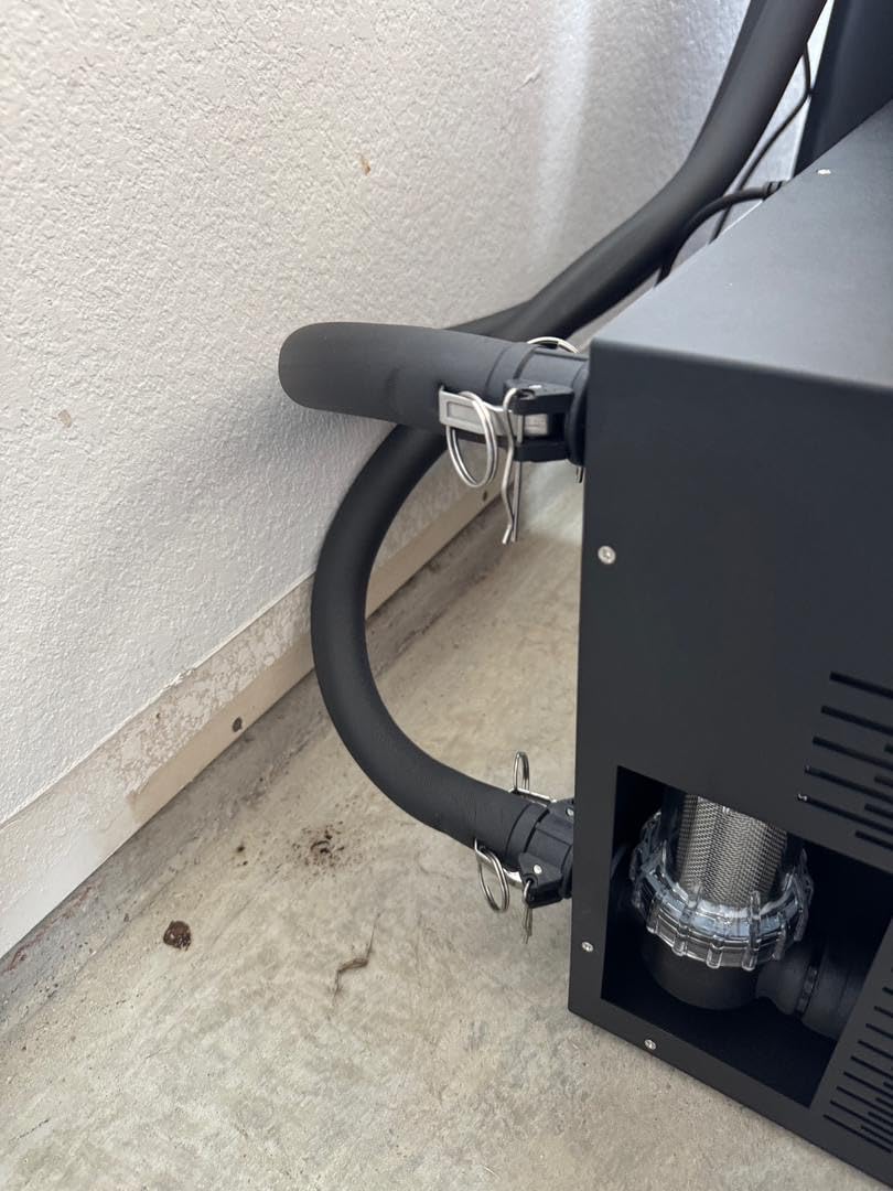 Ice Bath Chiller for Cold Plunge, 1/3HP Cold Plunge Chiller with Built-in Pump & Filter, Upgraded Insulated Hoses, Submersible Pump, Ideal for Cold Therapy Recovery and Different Cold Plunge Tub 110V customer photo 2