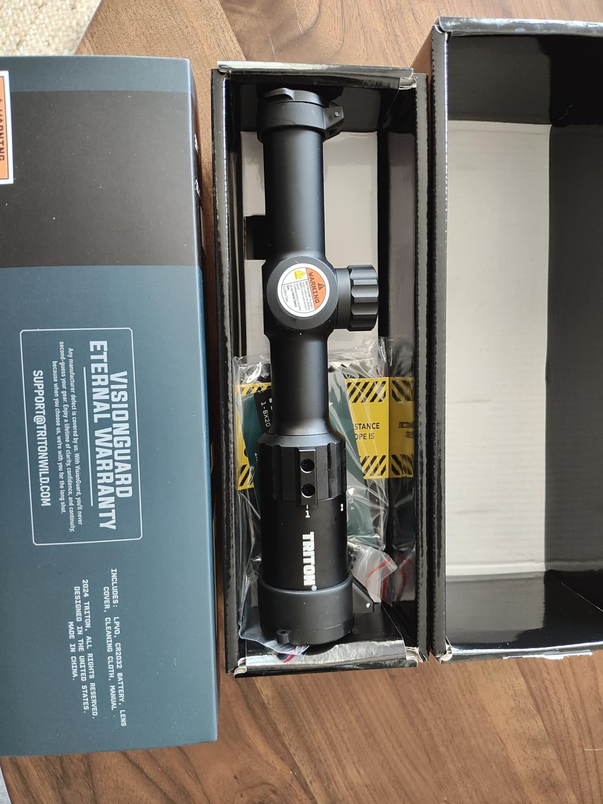 Triton Ronin 1-6x20 HD Second Focal Plane SFP | Shorty | LPVO Rifle Scope - C5 Reticle customer photo 1