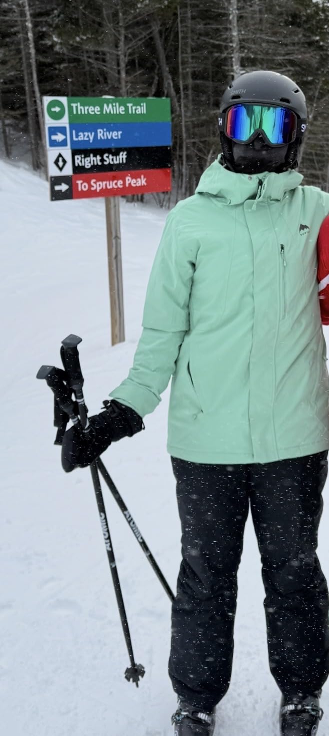 Women's Reserve 2-Layer Insulated Stretch Jacket - Waterproof Winter Snowboard Jacket with Stretch Fit & Hood customer photo 2
