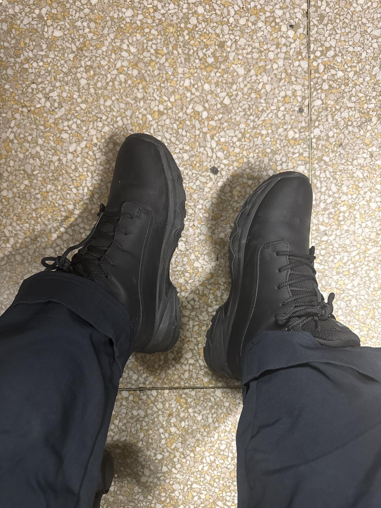 SHULOOK Non Slip Work Boots for Women Slip-Resistant Shoes Waterproof Food Service Chef Kitchen Restaurant Working Casual Comfortable Ankle Boot customer photo 1