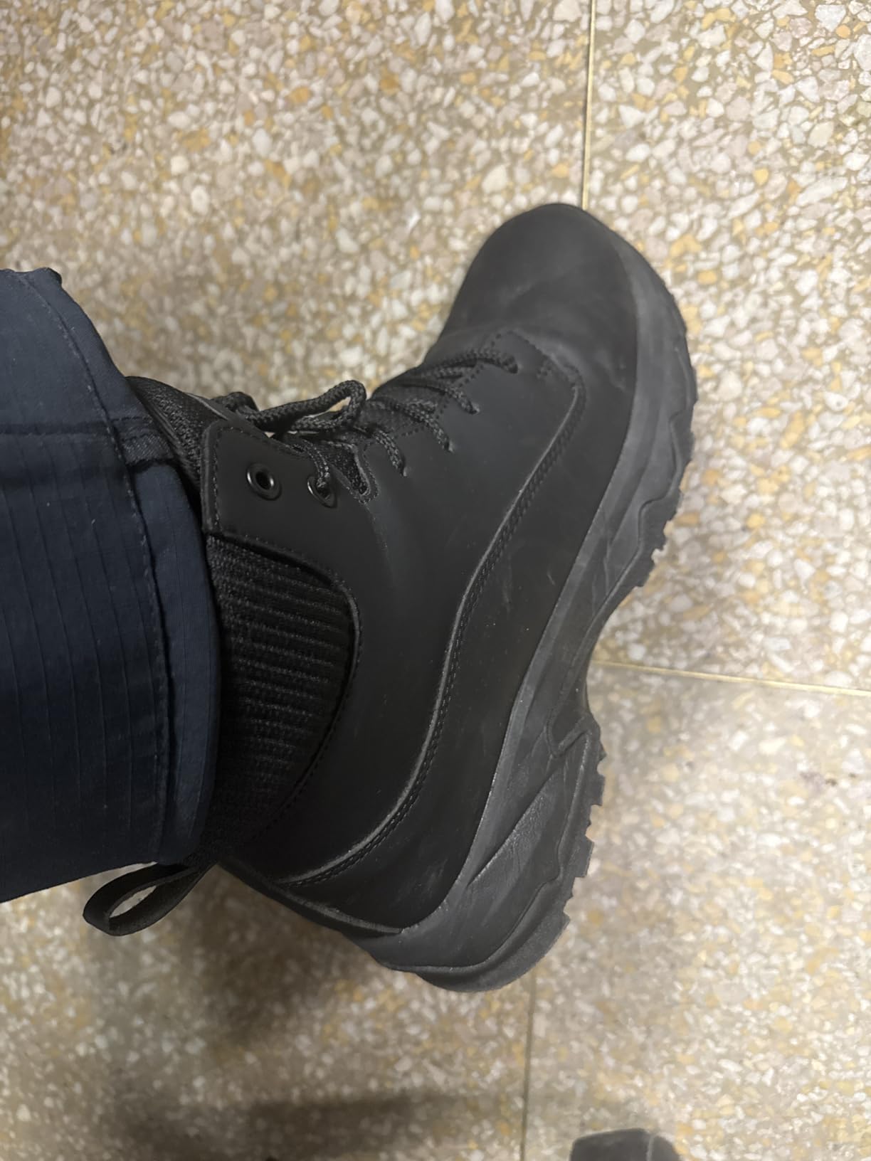 SHULOOK Non Slip Work Boots for Women Slip-Resistant Shoes Waterproof Food Service Chef Kitchen Restaurant Working Casual Comfortable Ankle Boot customer photo 2