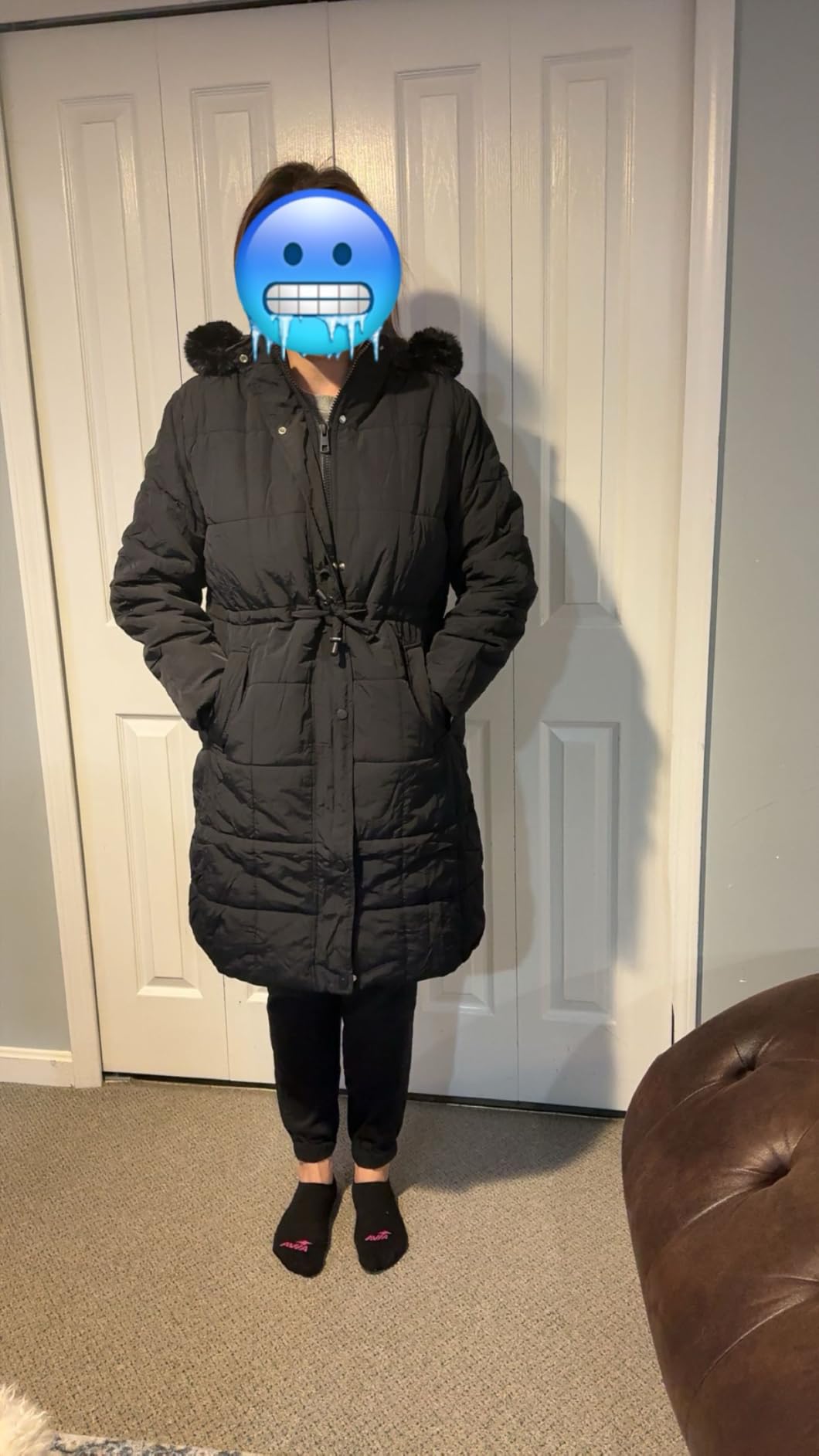 GOLDLADIES Women's Winter Coat Long Waterproof Parka - Warm Snow Winter Jacket for Women, Cold Weather Outerwear customer photo 2