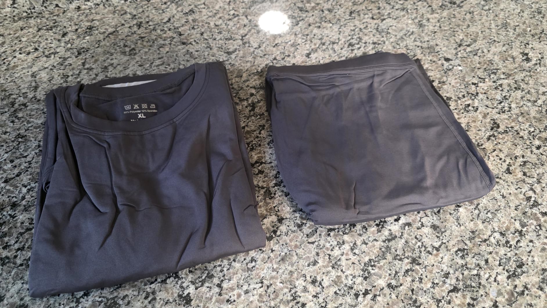Mens Thermal Underwear Set Fleece Lined Long Johns Base Layer Top Bottom Cold Weather Gear for Hunting Running Skiing customer photo 2