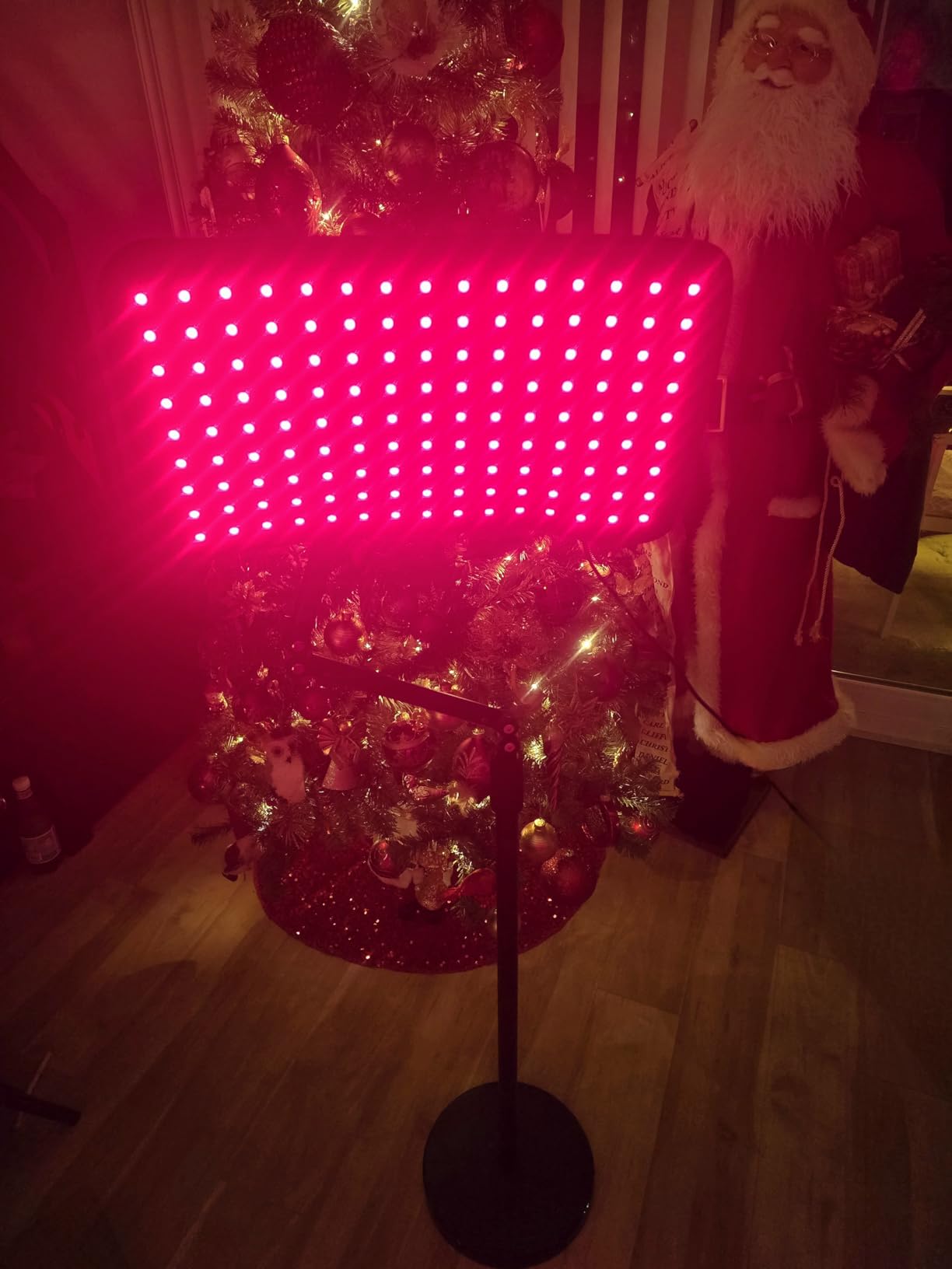 Red Light Therapy for Body, 3 in 1 Infrared Red Light Therapy Lamp with Stand & Wrap, 660nm+850nm, 4 Modes & 6 Timers, Full Body Red Light Panel at Home for Beauty Recovery Relaxation customer photo 1