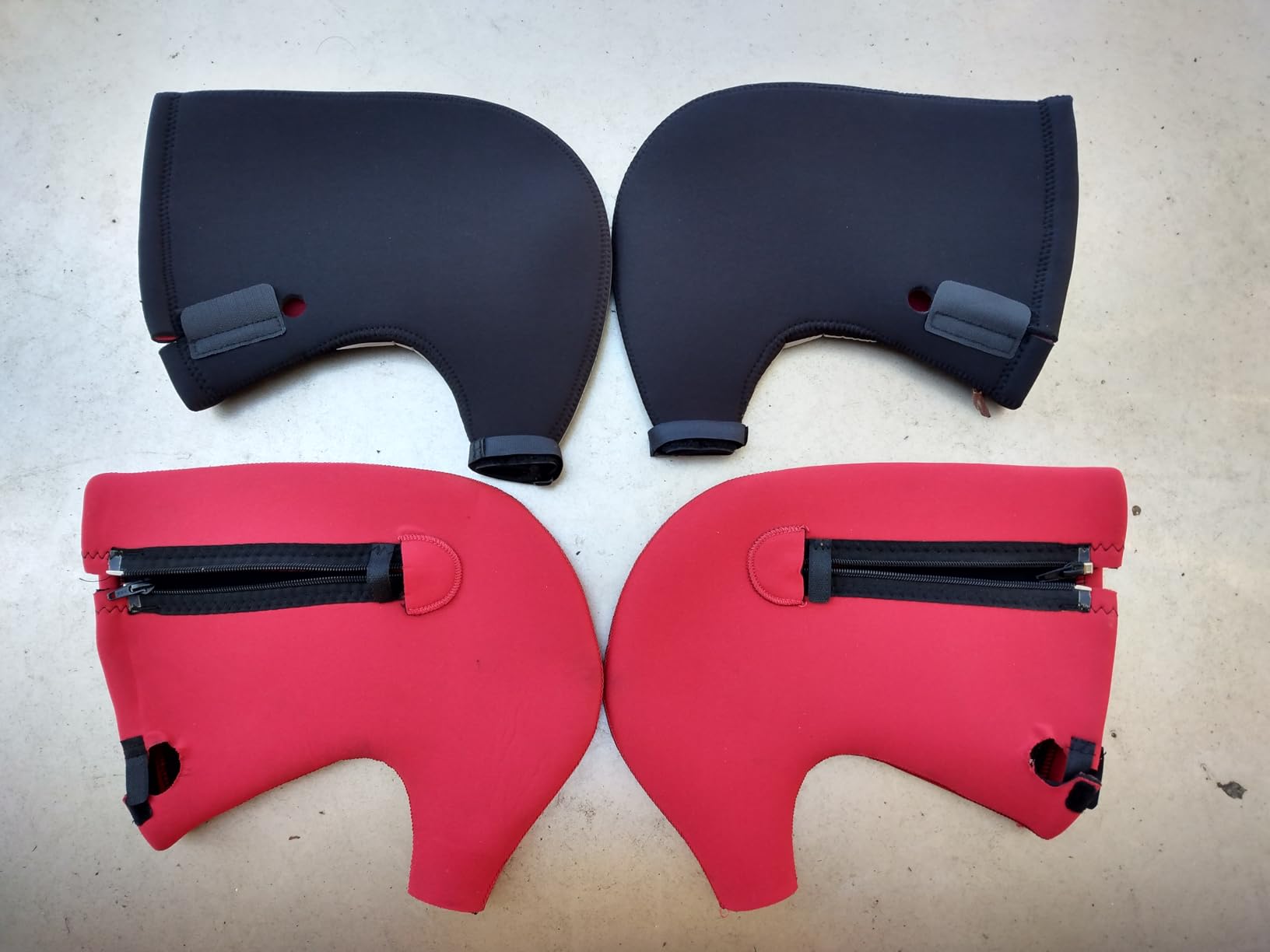 Road Bike Handlebar Gloves, Windproof & Waterproof pogies Keep Your Hands Warm at All Times While Biking, Suitable for All Road Bikes customer photo 1