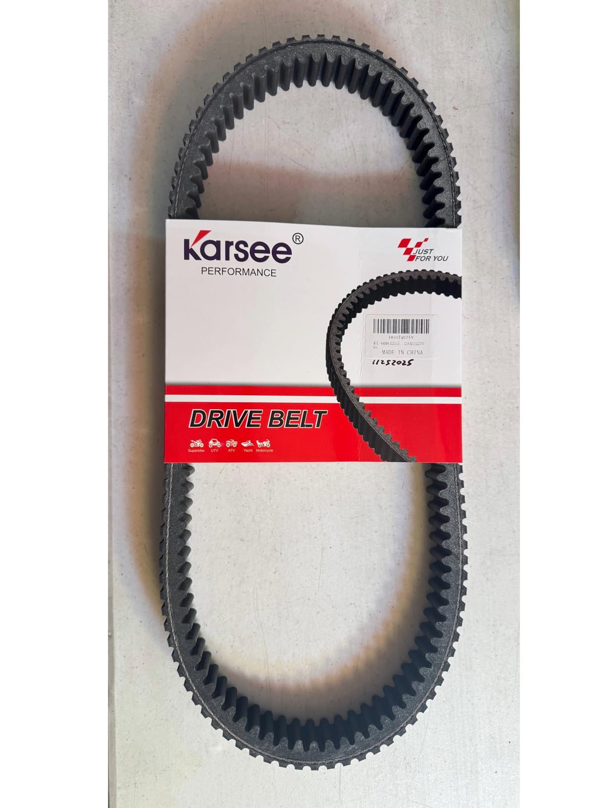 KARSEE 3211115 Drive Belt - Compatible with Polaris Snowmobile Pro RMK 800 600 Switchback Assault Rush Indy Voyageur 2006-2016 Models, Replaces 3211216 3211122 customer photo 2