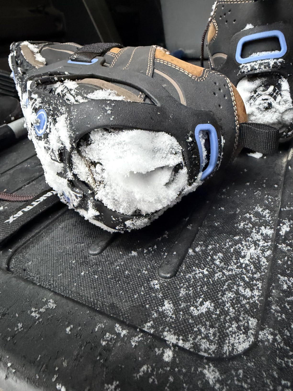 UltraGrip Ice Cleats for Shoes and Boots, Lightweight Winter Traction Device with Carbide Steel Spikes and Siped Tread, Low-Profile Grip for Running, Walking, and Hiking on Snow and Ice customer photo 1