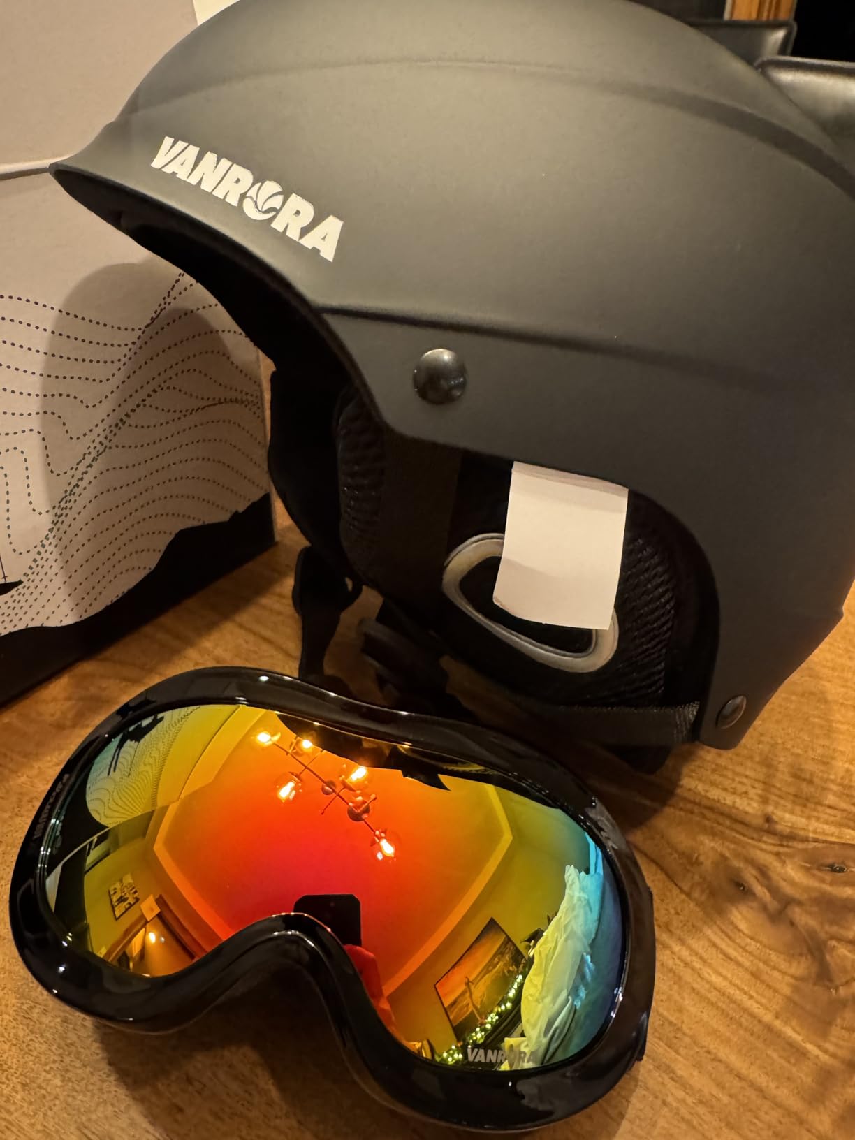 VANRORA Kids Ski Helmet and Goggles Set - Safety-Certified Youth Snowboard Helmet customer photo 2