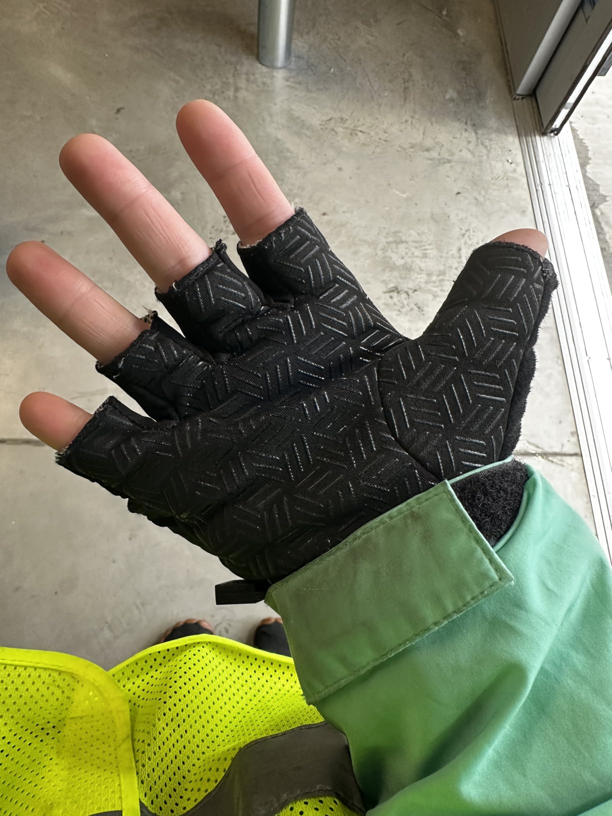 Winter Fingerless Gloves for Men Women, Convertible Mittens with Hand Warmer Pocket, Running Mittens for Photography customer photo 1